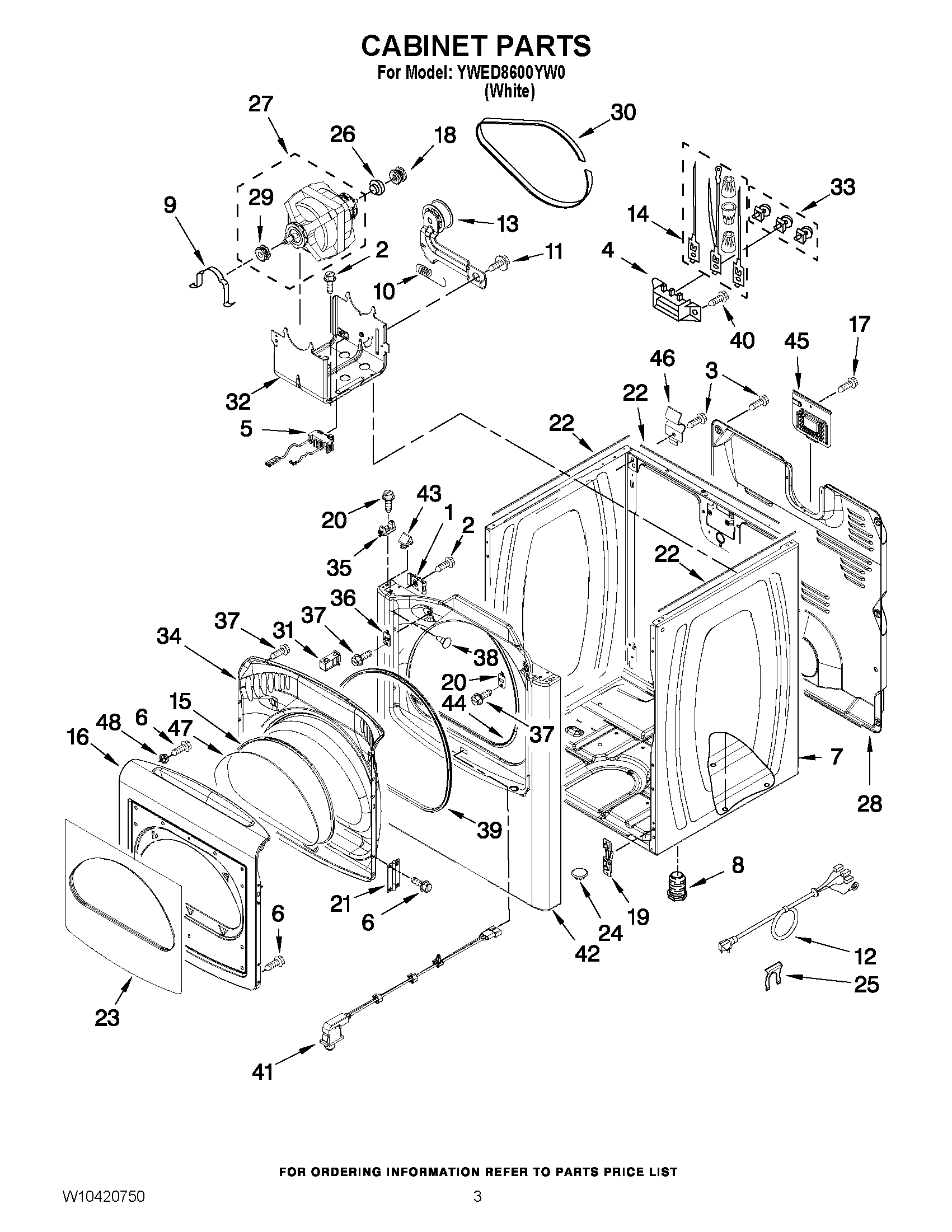 02 - CABINET PARTS