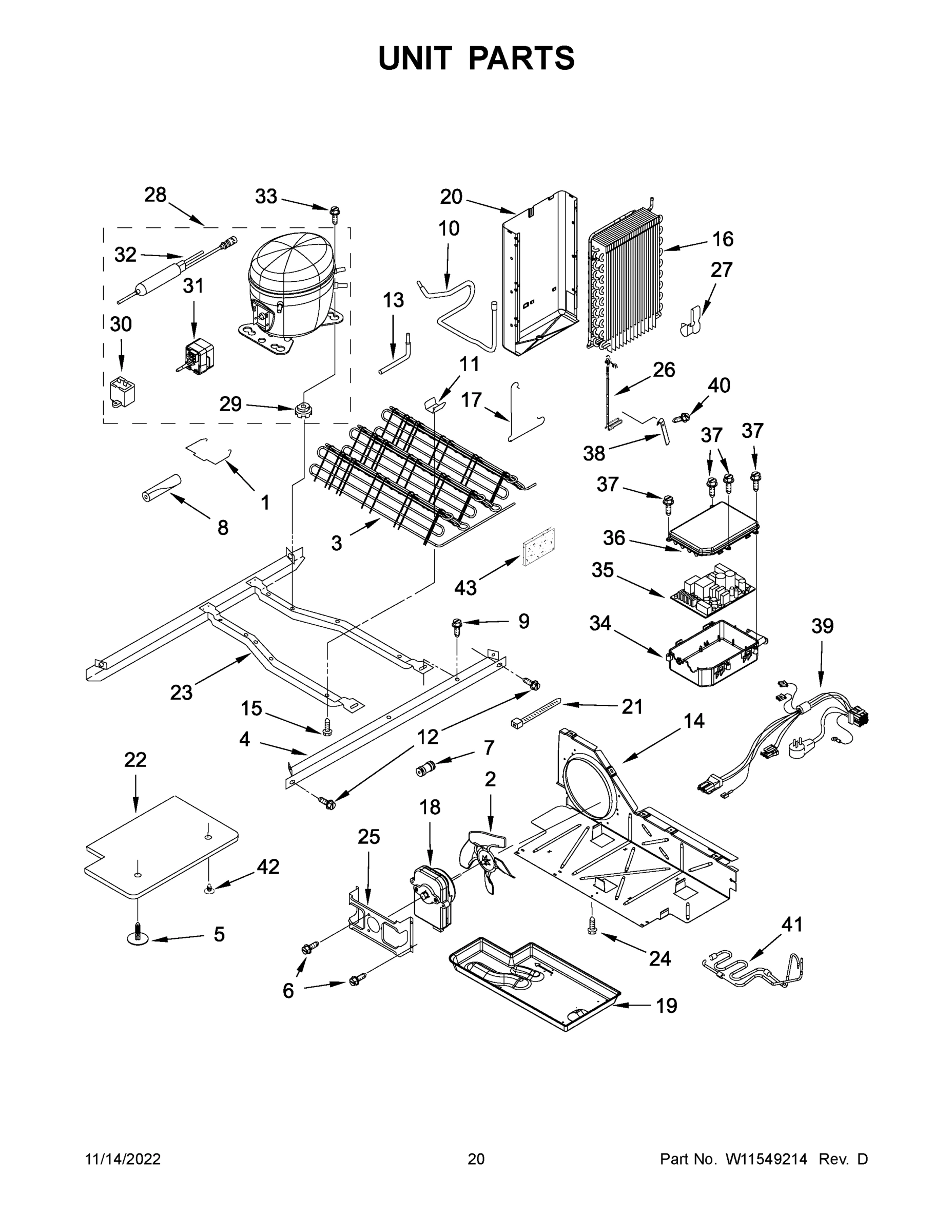 11 - UNIT PARTS