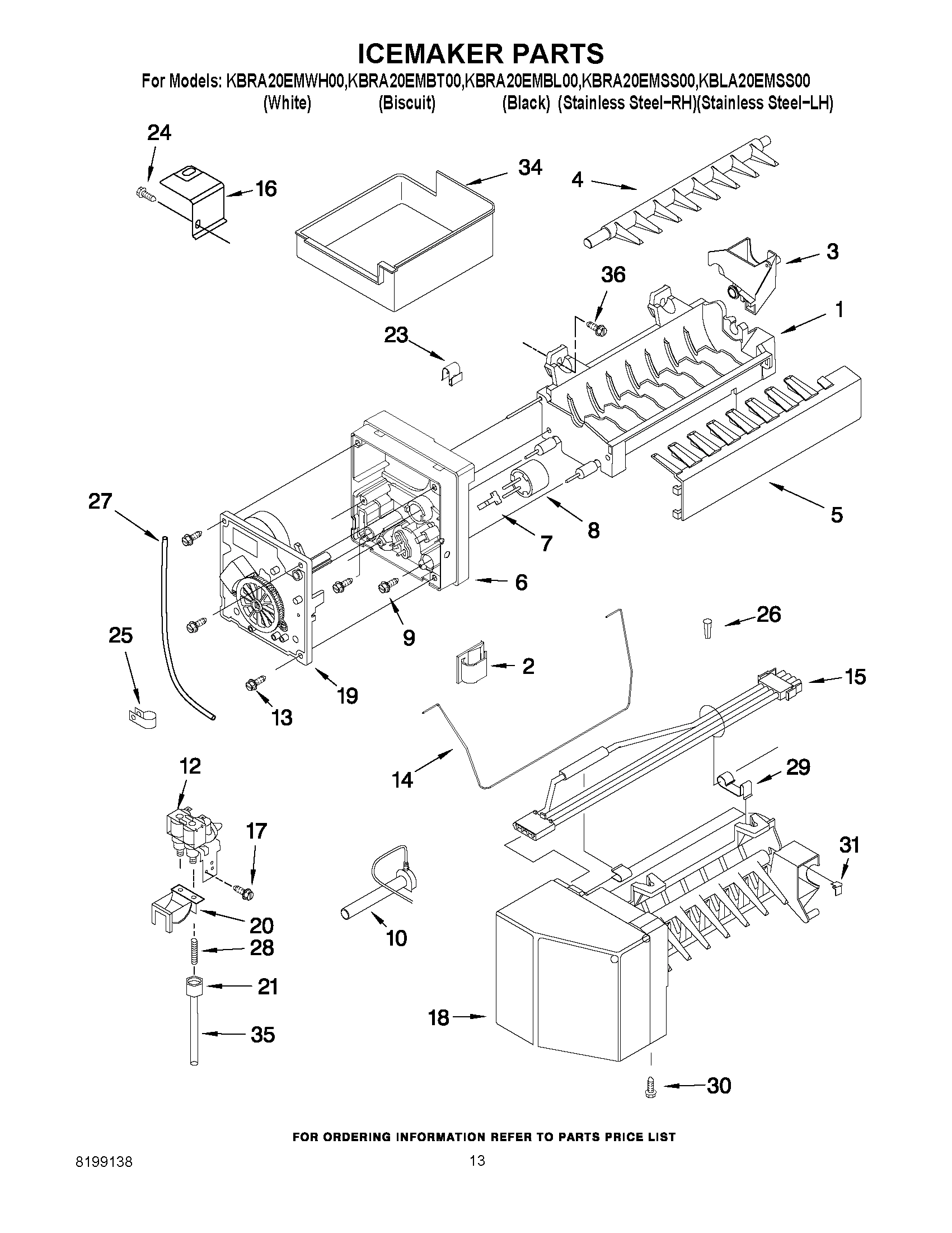 07 - ICEMAKER PARTS