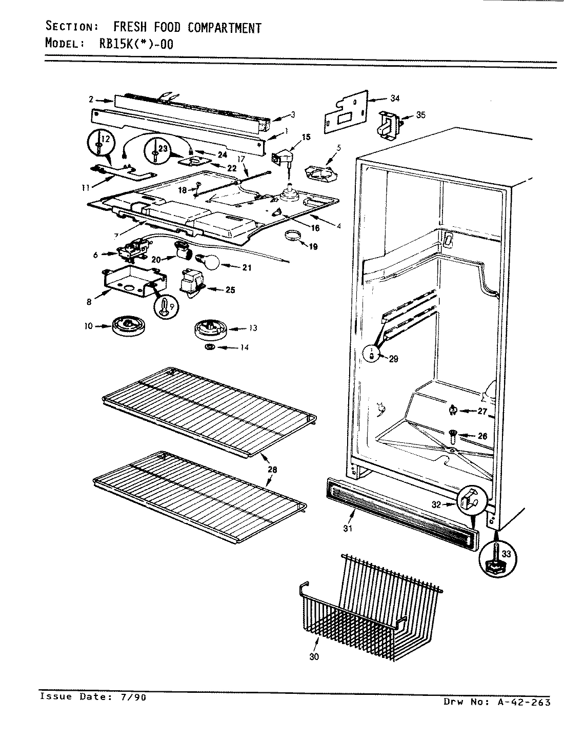 03 - FRESH FOOD COMPARTMENT