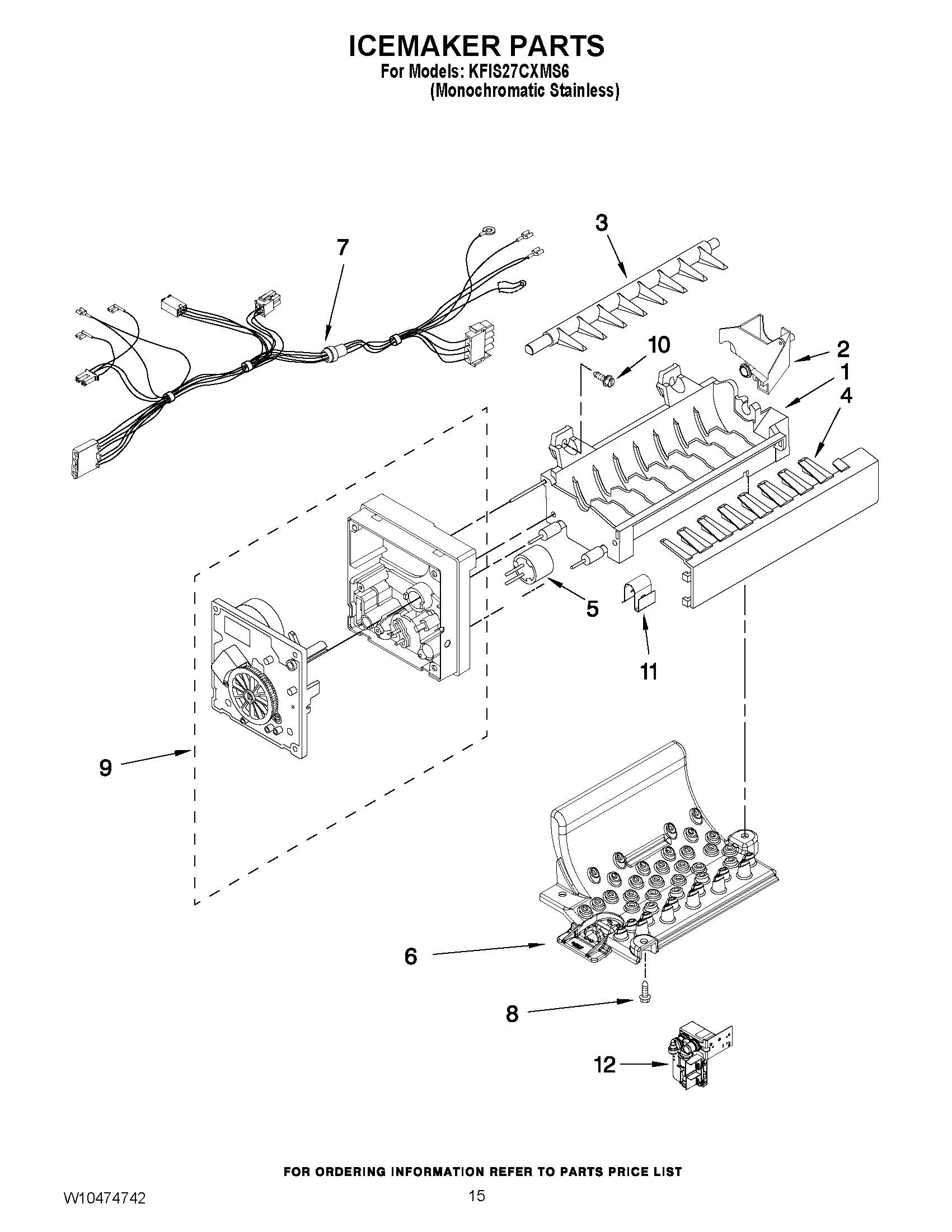 08 - ICEMAKER PARTS