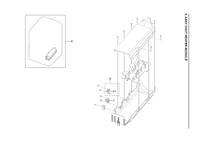 Heater Duct Module Assembly