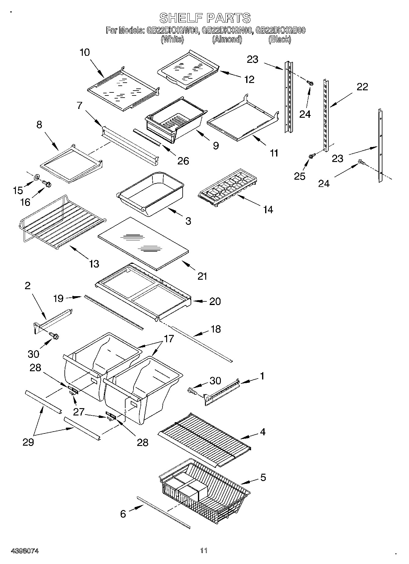 07 - SHELF, LIT/OPTIONAL