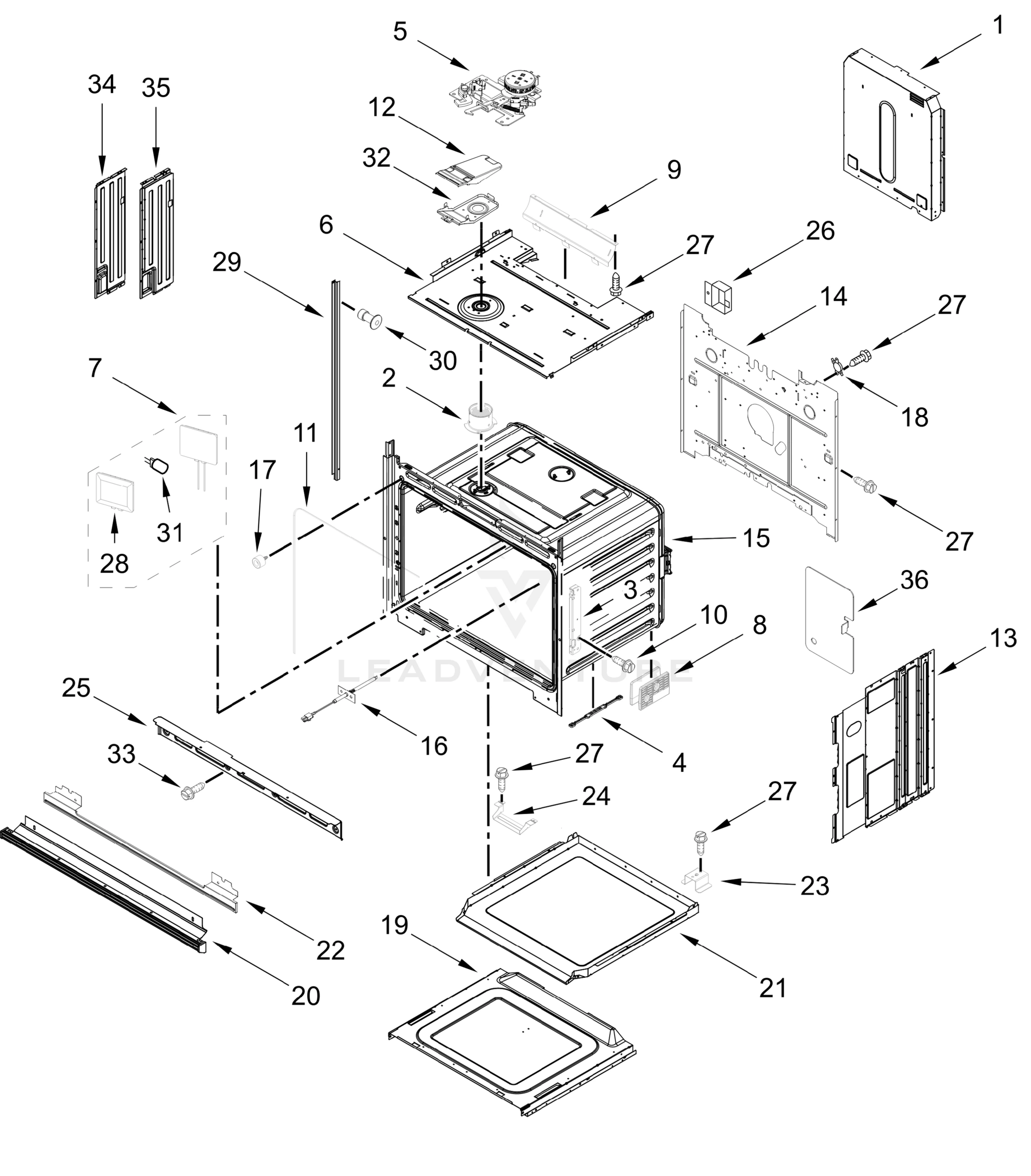 OVEN PARTS
