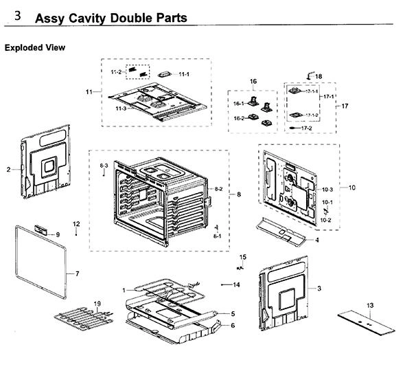 CAVITY DOUBLE PARTS