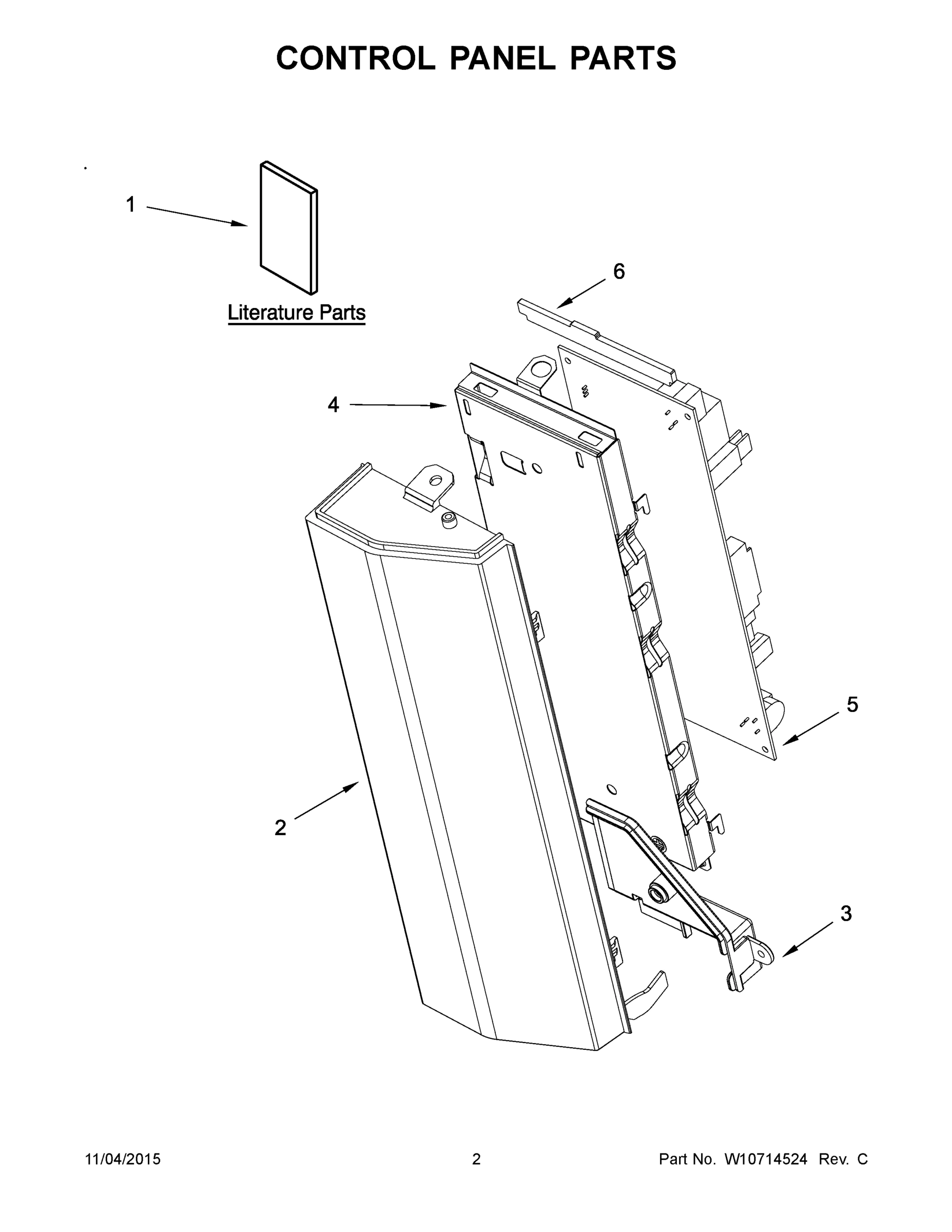02 - CONTROL PANEL PARTS