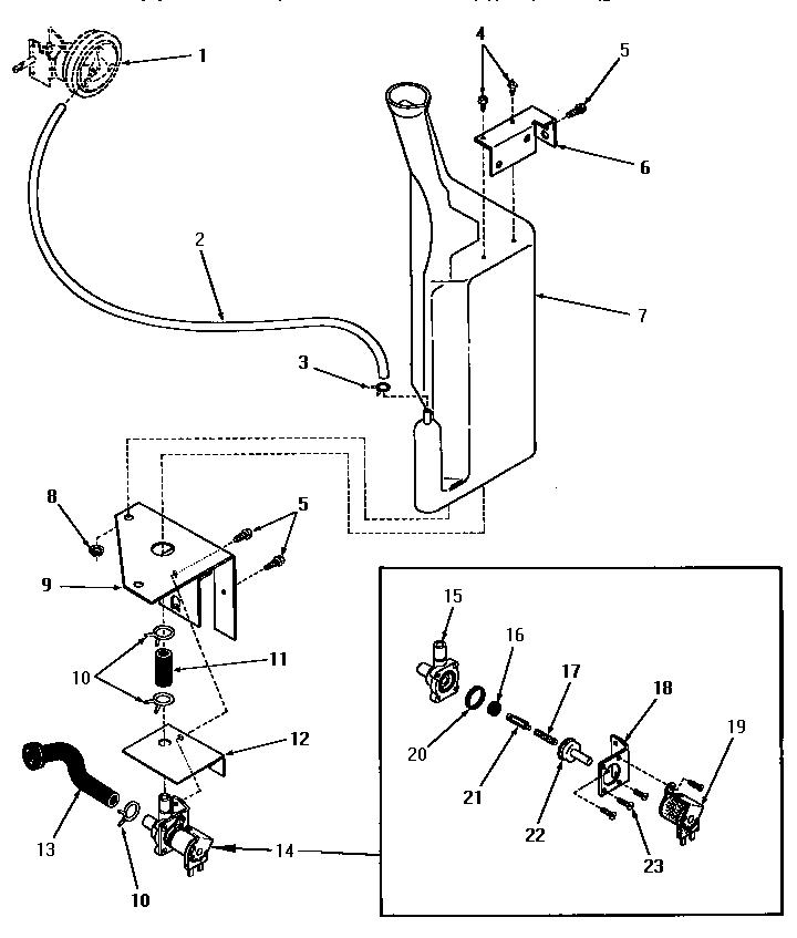 23 - RESERVOIR & DRAIN VALVE