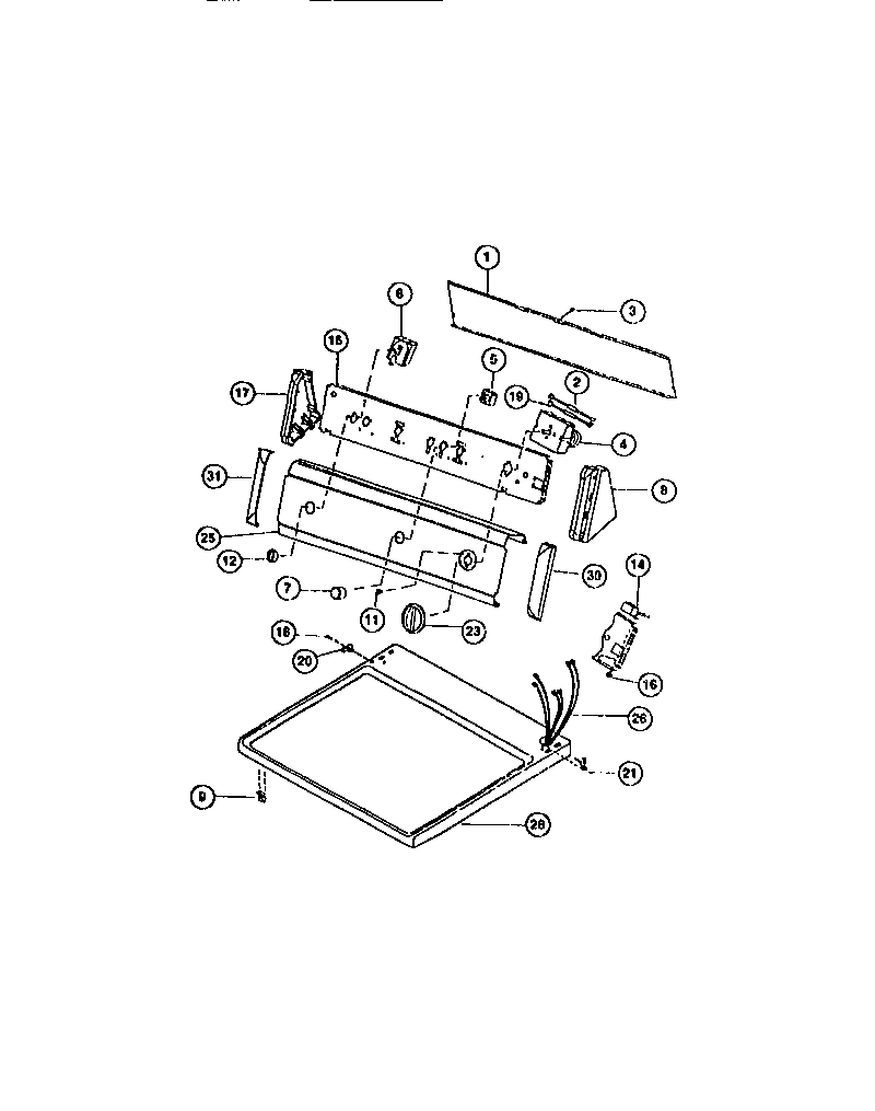 04 - CONSOLE, CONTROLS, TOP PANEL