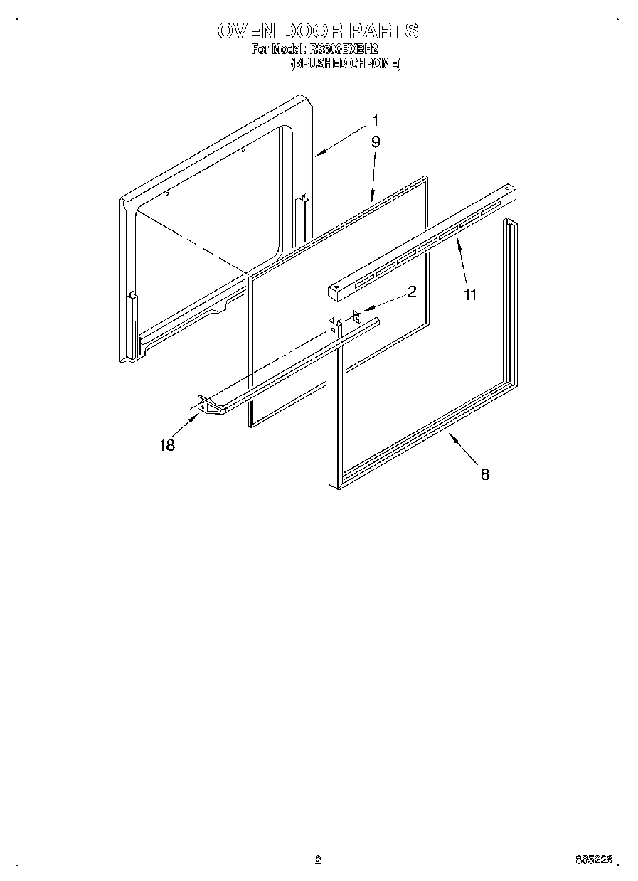 02 - OVEN DOOR