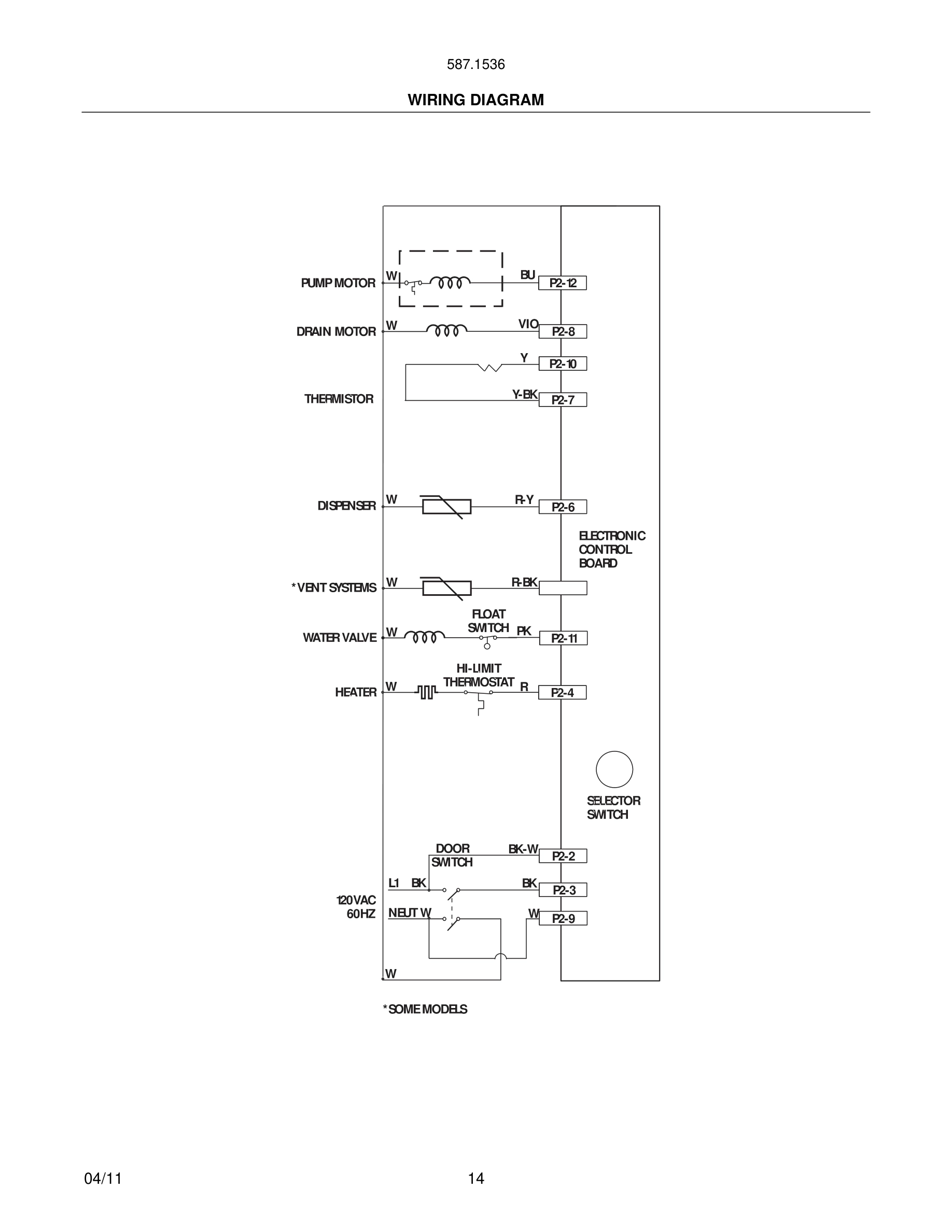 14 - WIRING DIAGRAM