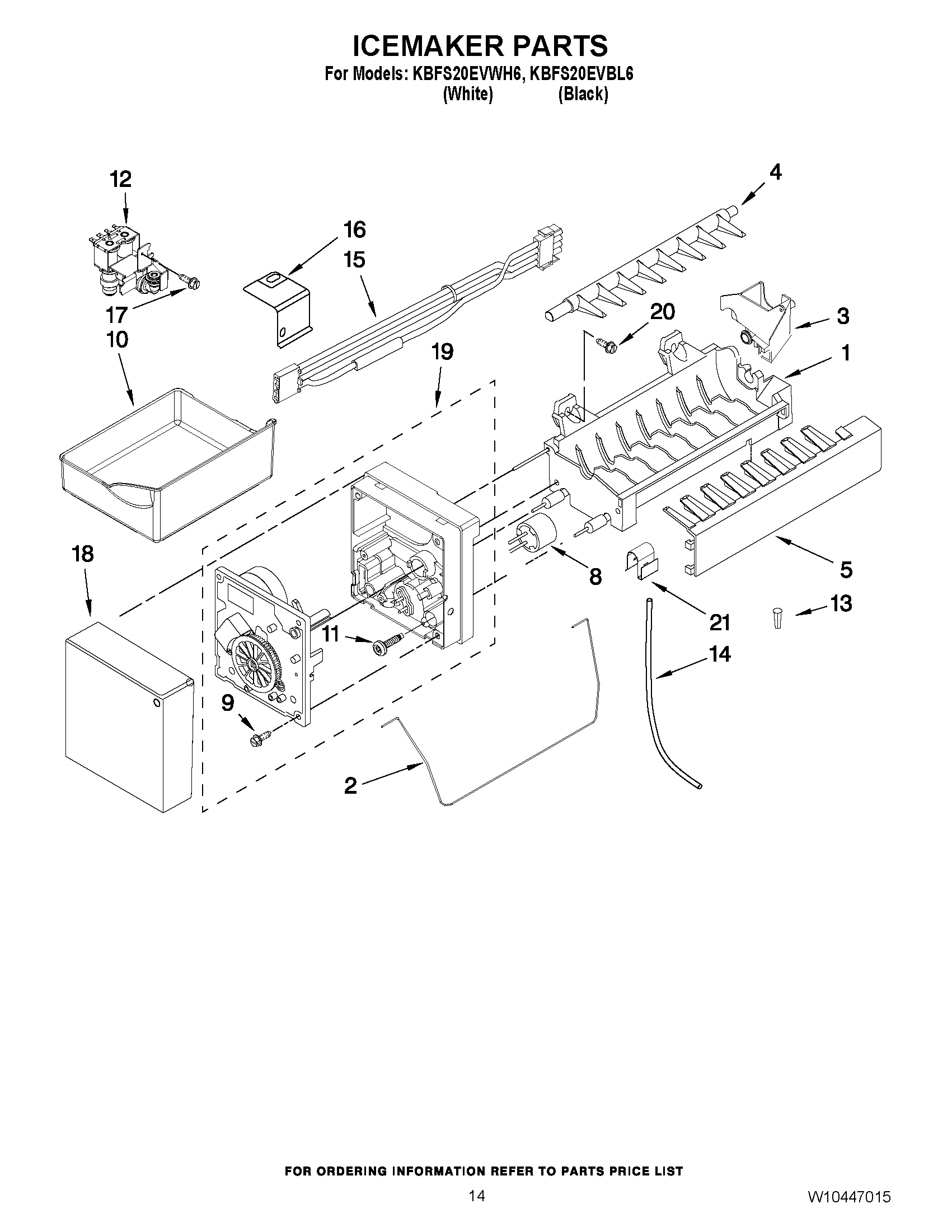08 - ICEMAKER PARTS