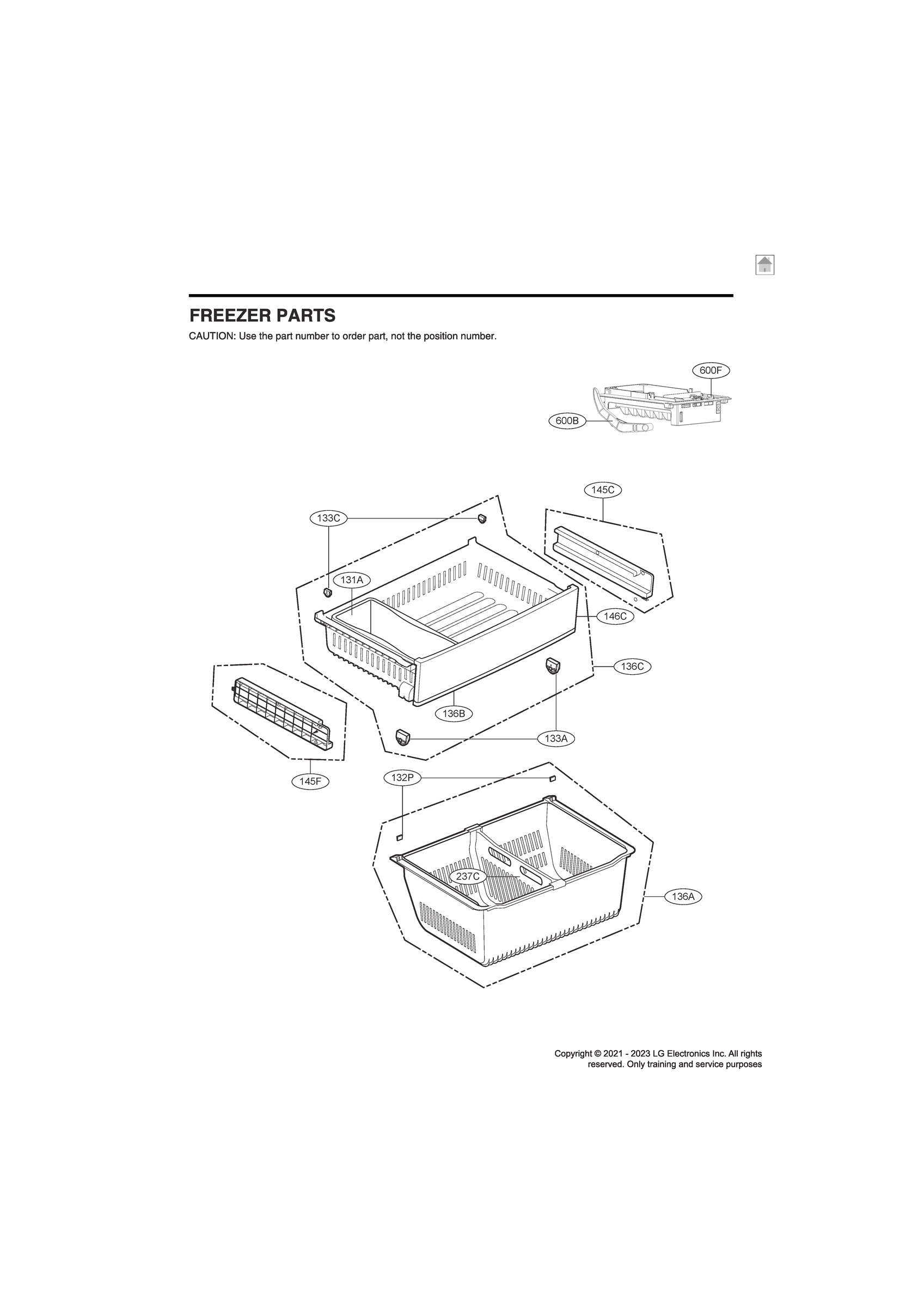 FREEZER PARTS