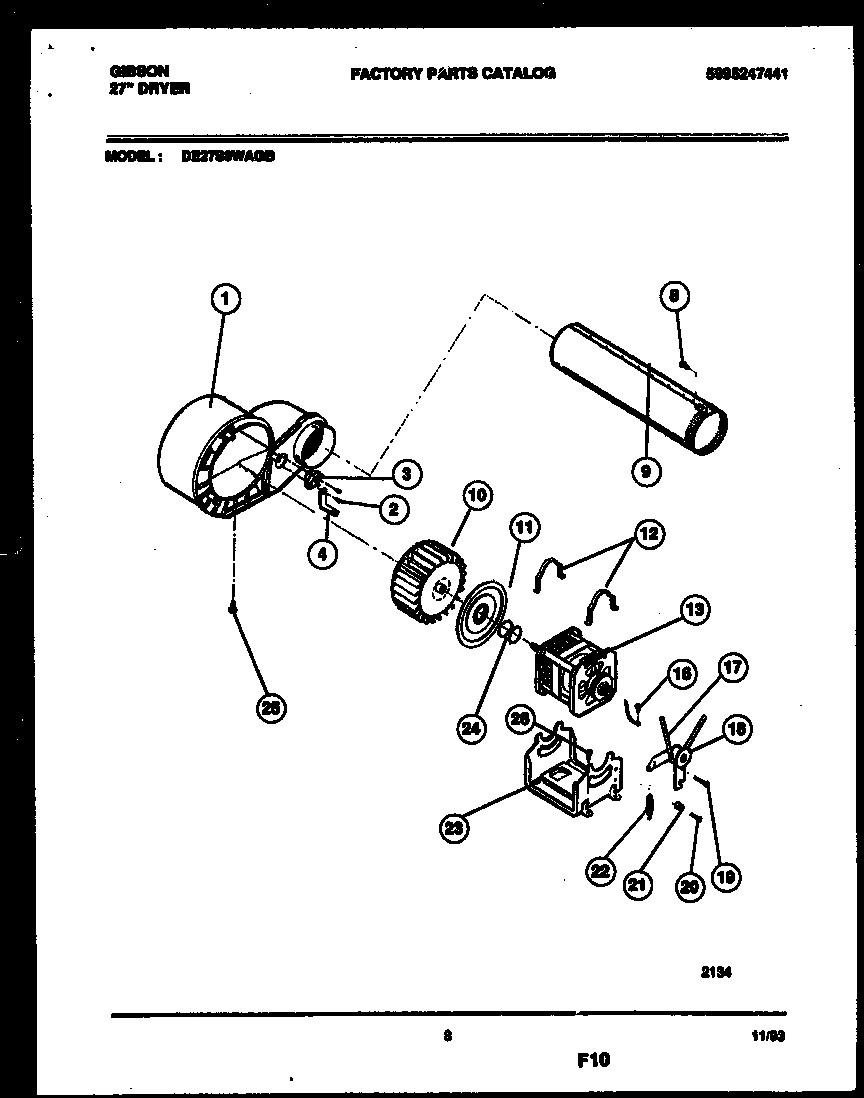 05 - BLOWER AND DRIVE PARTS