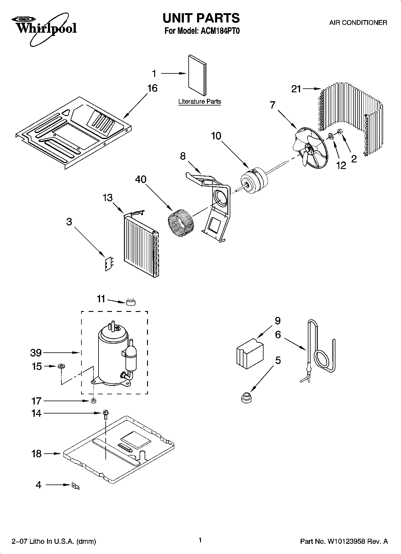 01 - UNIT PARTS