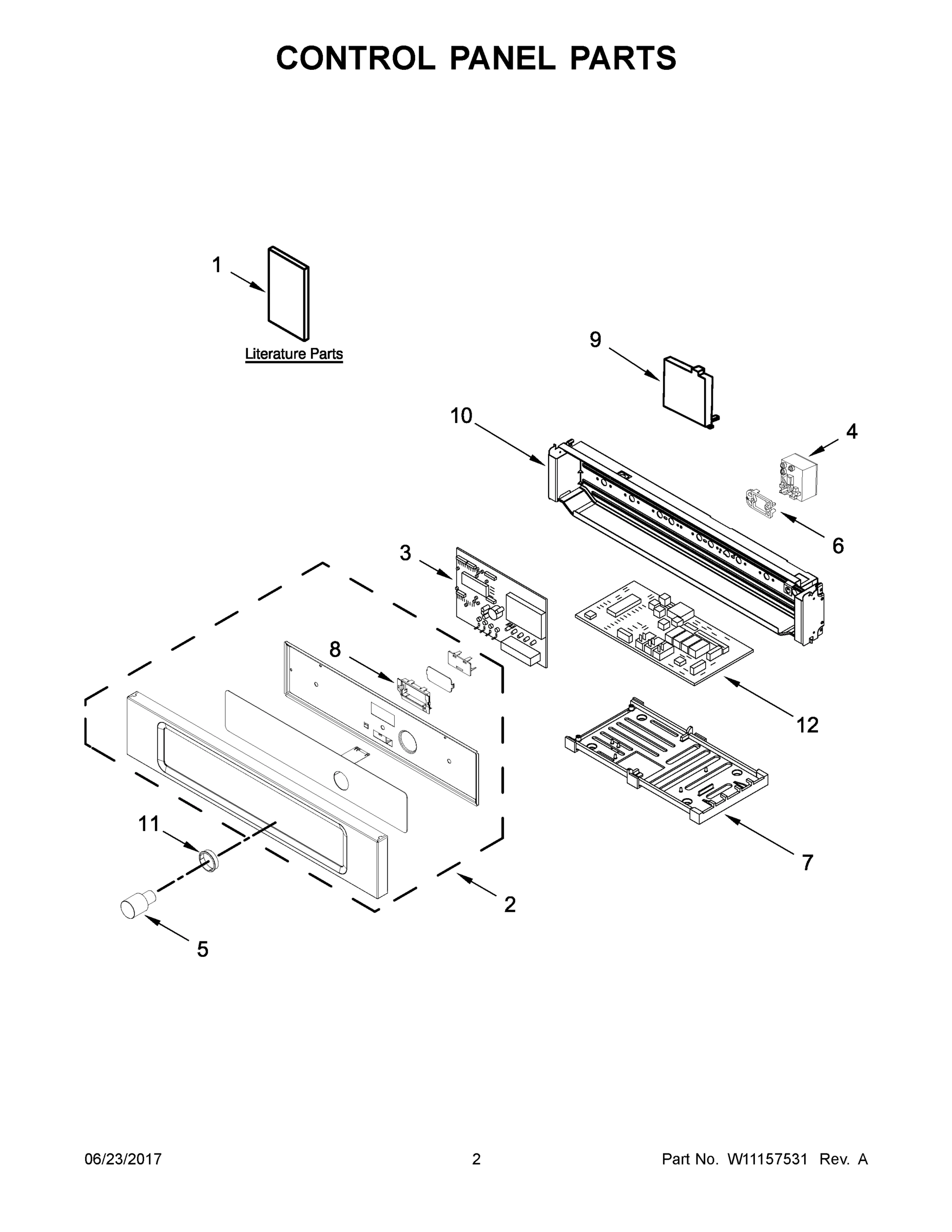 02 - CONTROL PANEL PARTS