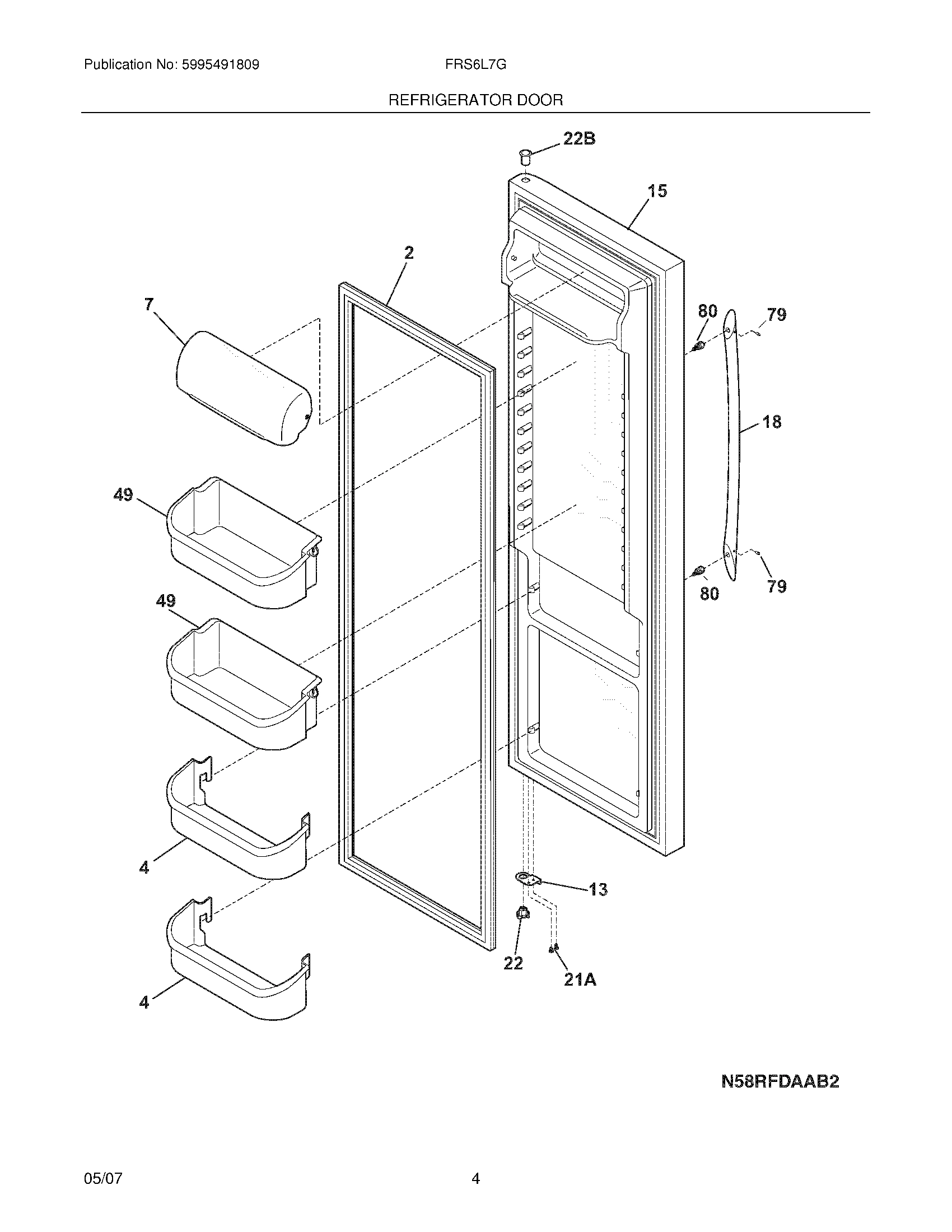 05 - REFRIGERATOR DOOR