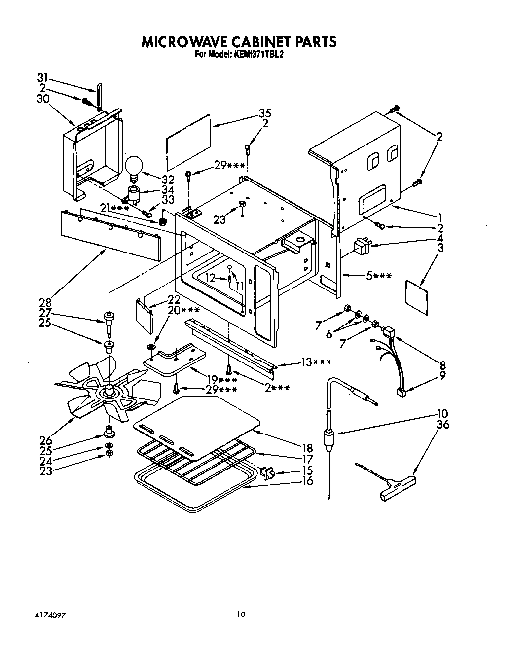 09 - MICROWAVE CABINET