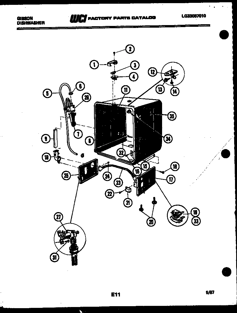 06 - TUB AND FRAME PARTS