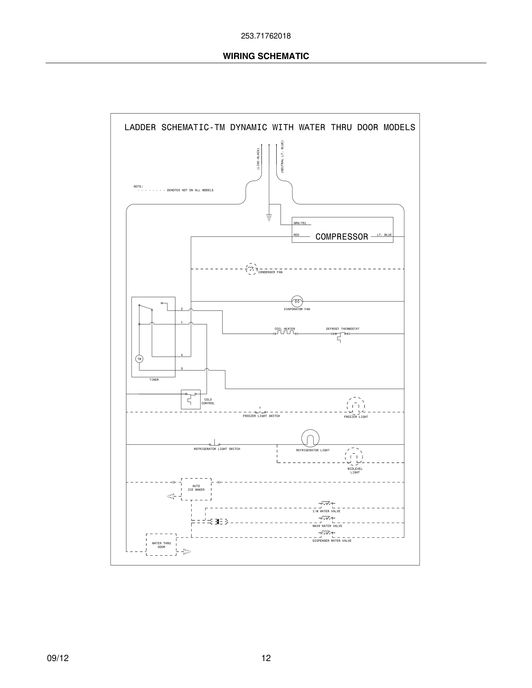 12 - WIRING SCHEMATIC