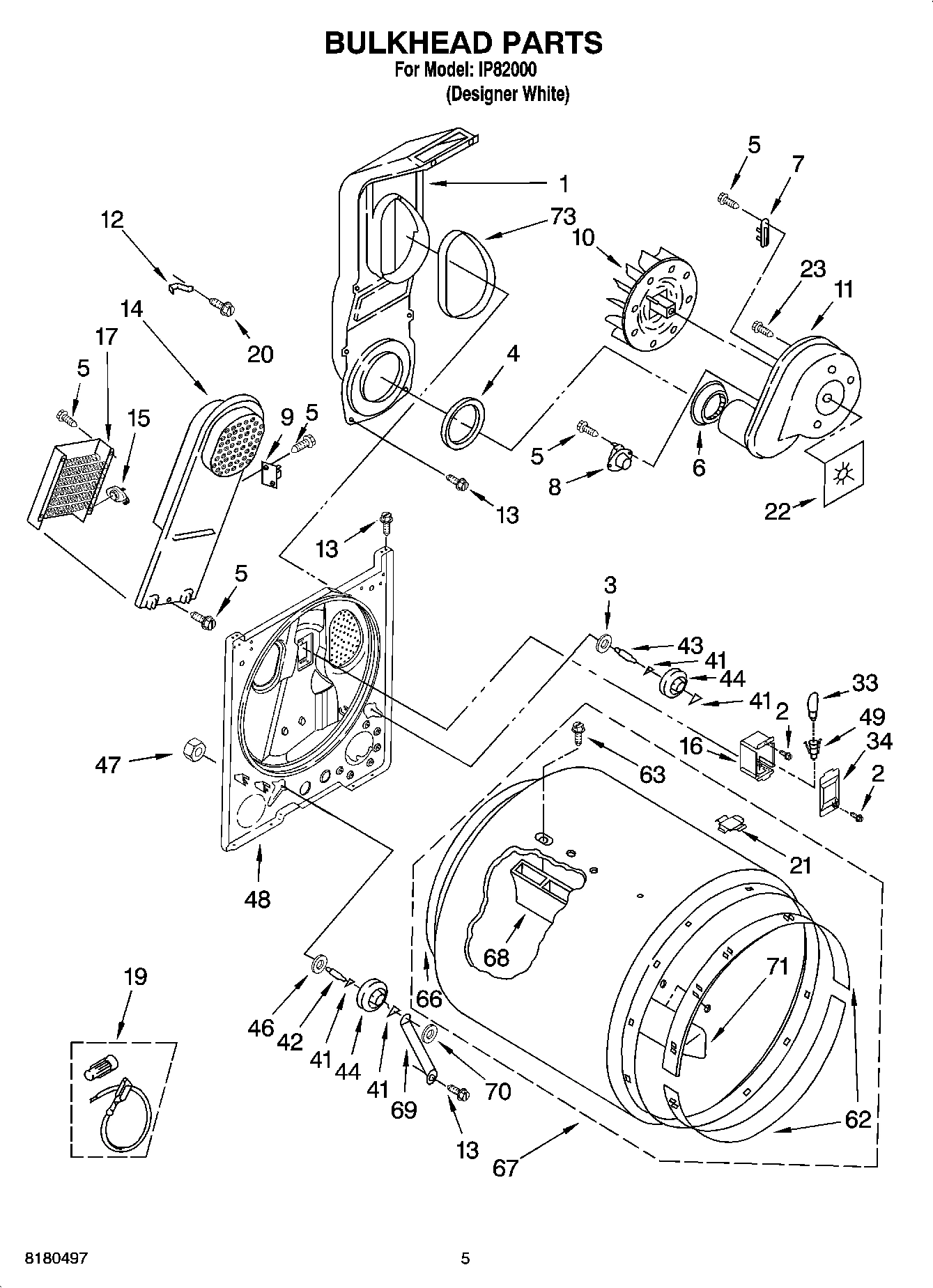 03 - BULKHEAD PARTS, OPTIONAL PARTS (NOT INCLUDED)