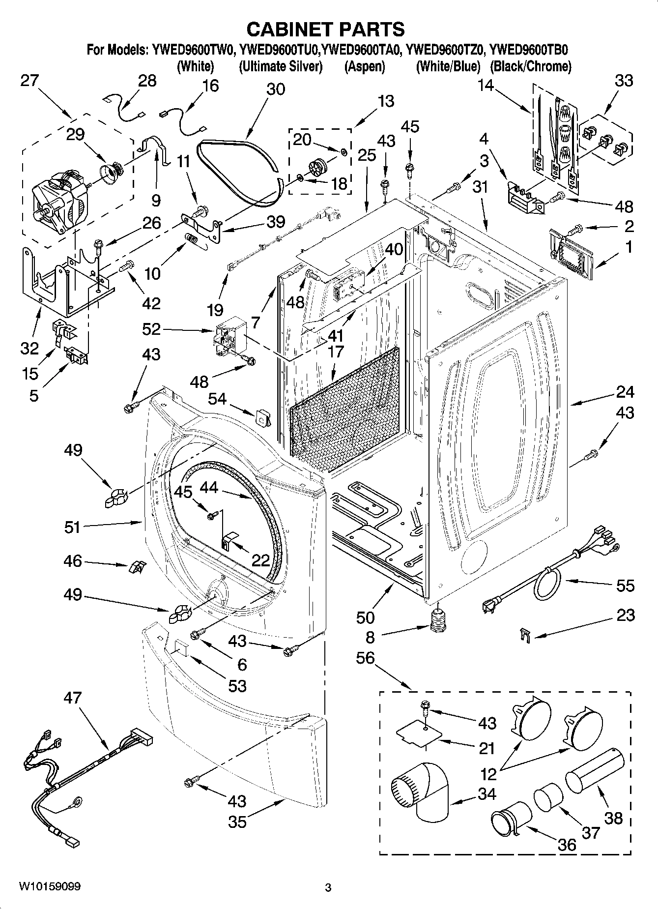 02 - CABINET PARTS