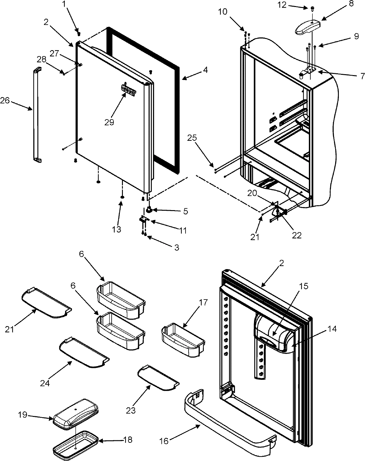 10 - REFRIGERATOR DOOR