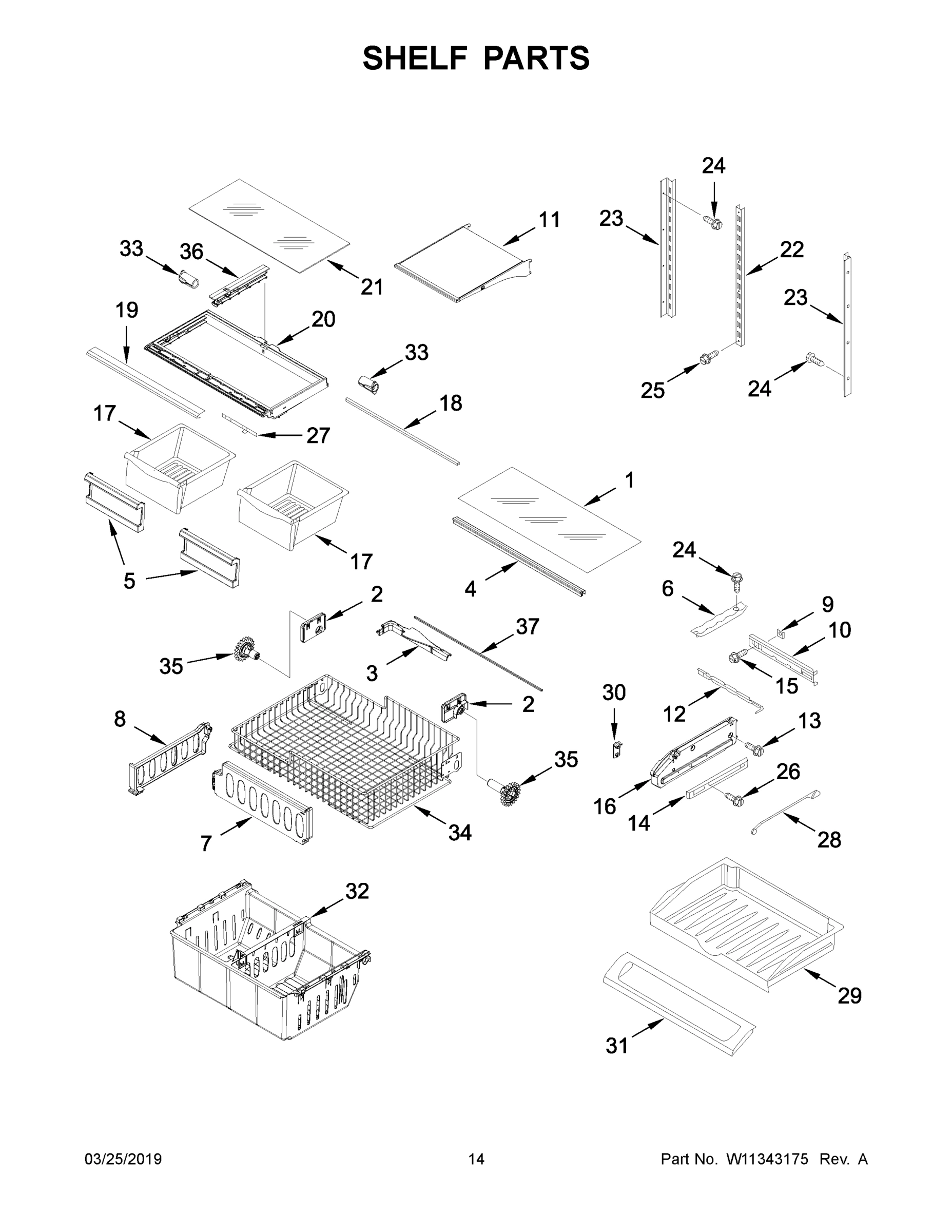 08 - SHELF PARTS