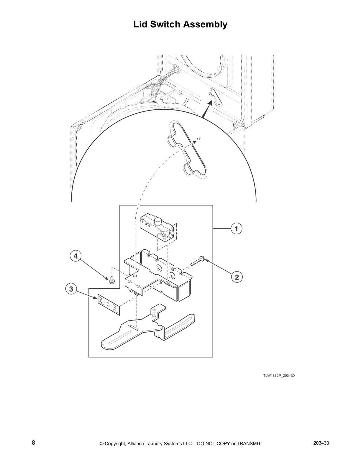 Lid Switch Assembly