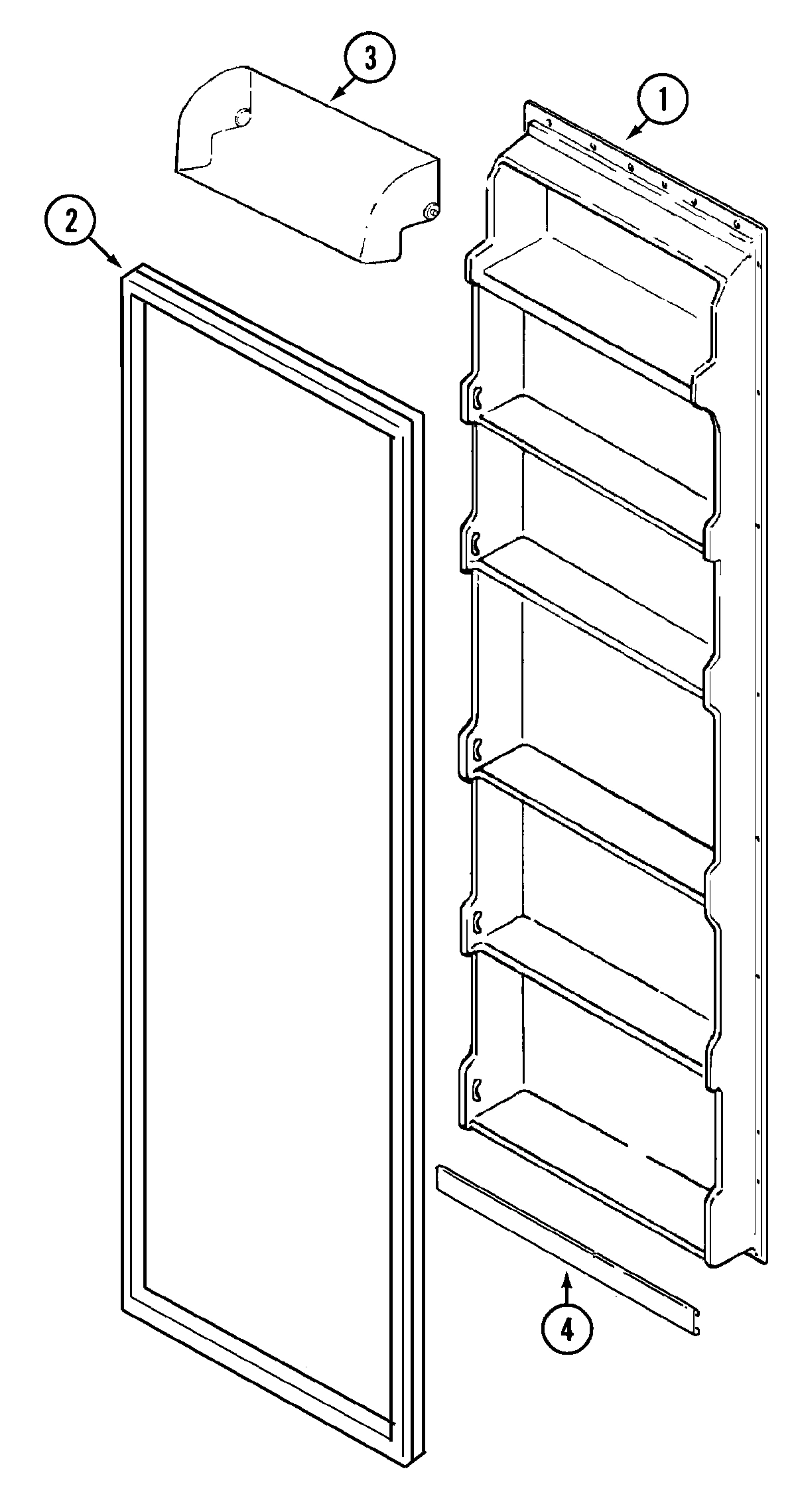 04 - FRESH FOOD INNER DOOR