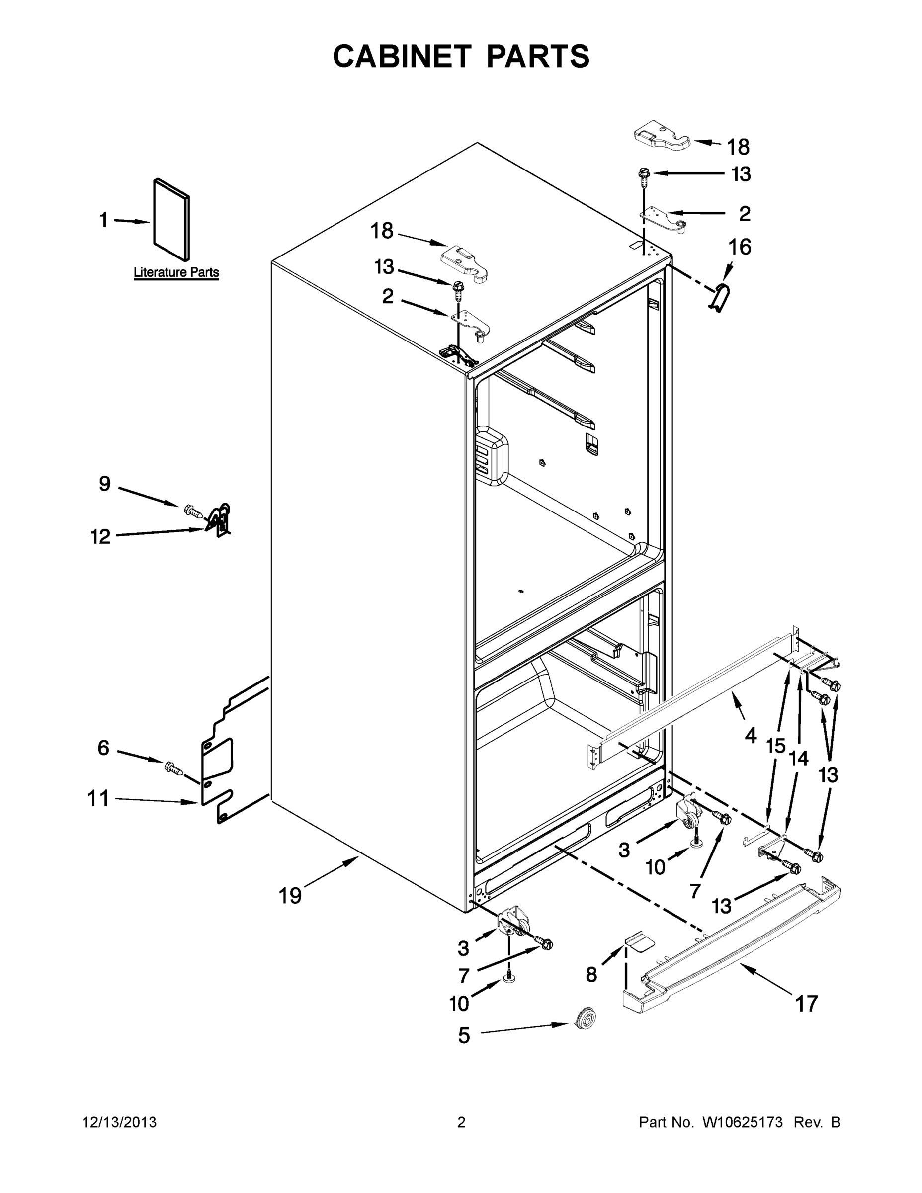 02 - CABINET PARTS