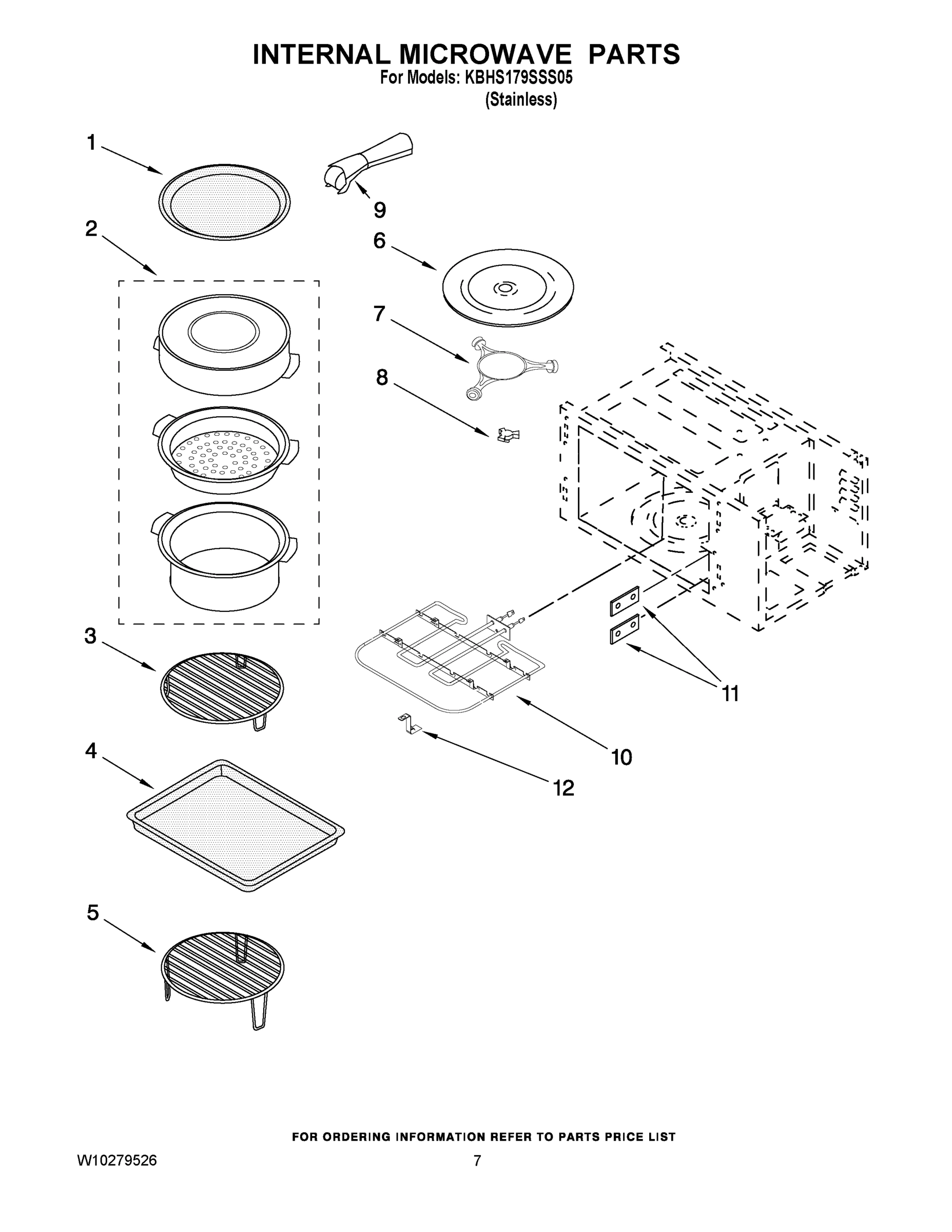 05 - INTERNAL MICROWAVE PARTS