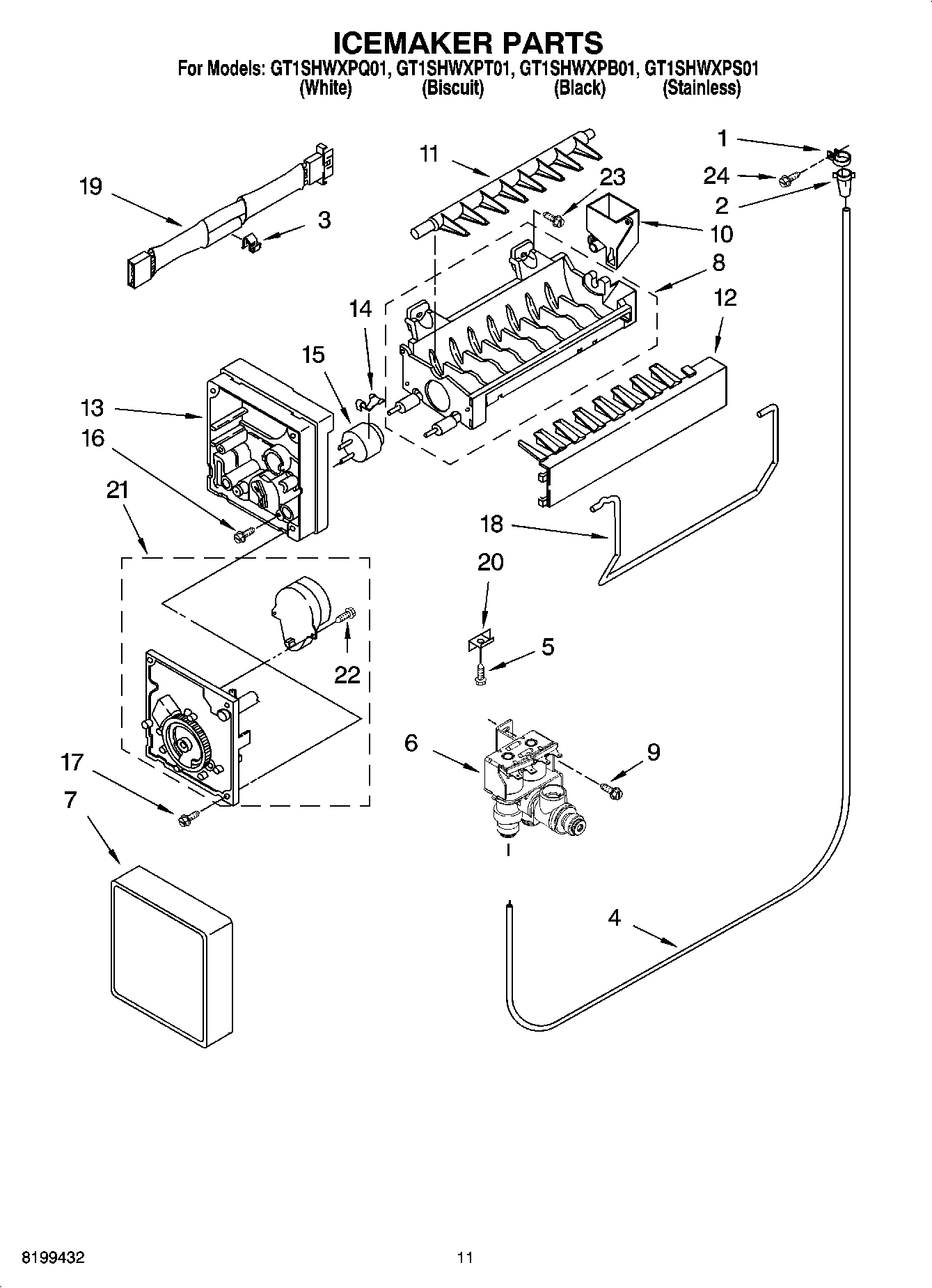 06 - ICEMAKER PARTS