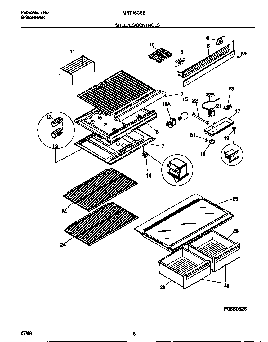 04 - SHELVES/CONTROLS