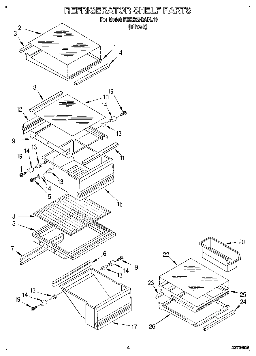 03 - REFRIGERATOR SHELF