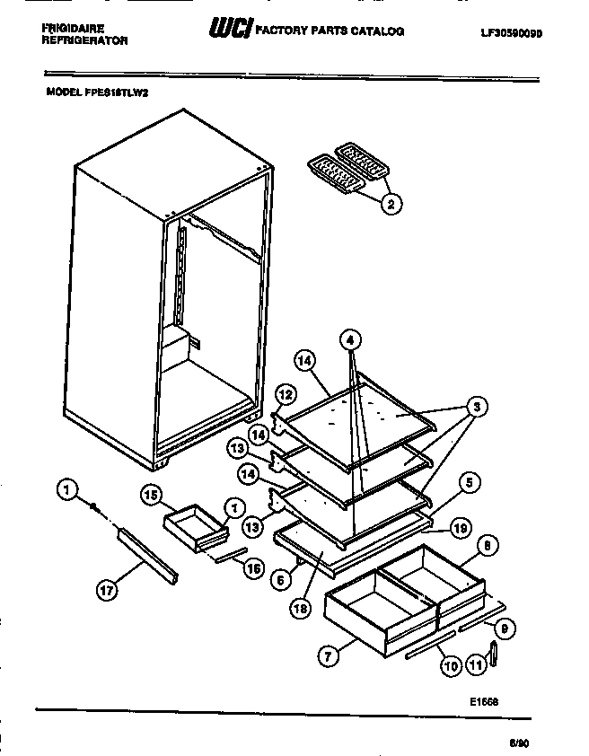 05 - SHELVES, CONTROLS, DIVIDER, MULLION