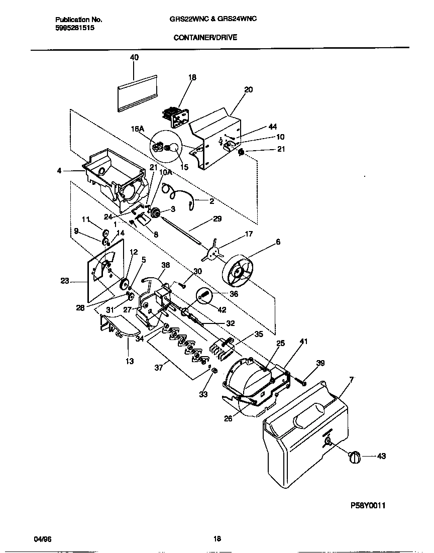 10 - CONTAINER/DRIVE