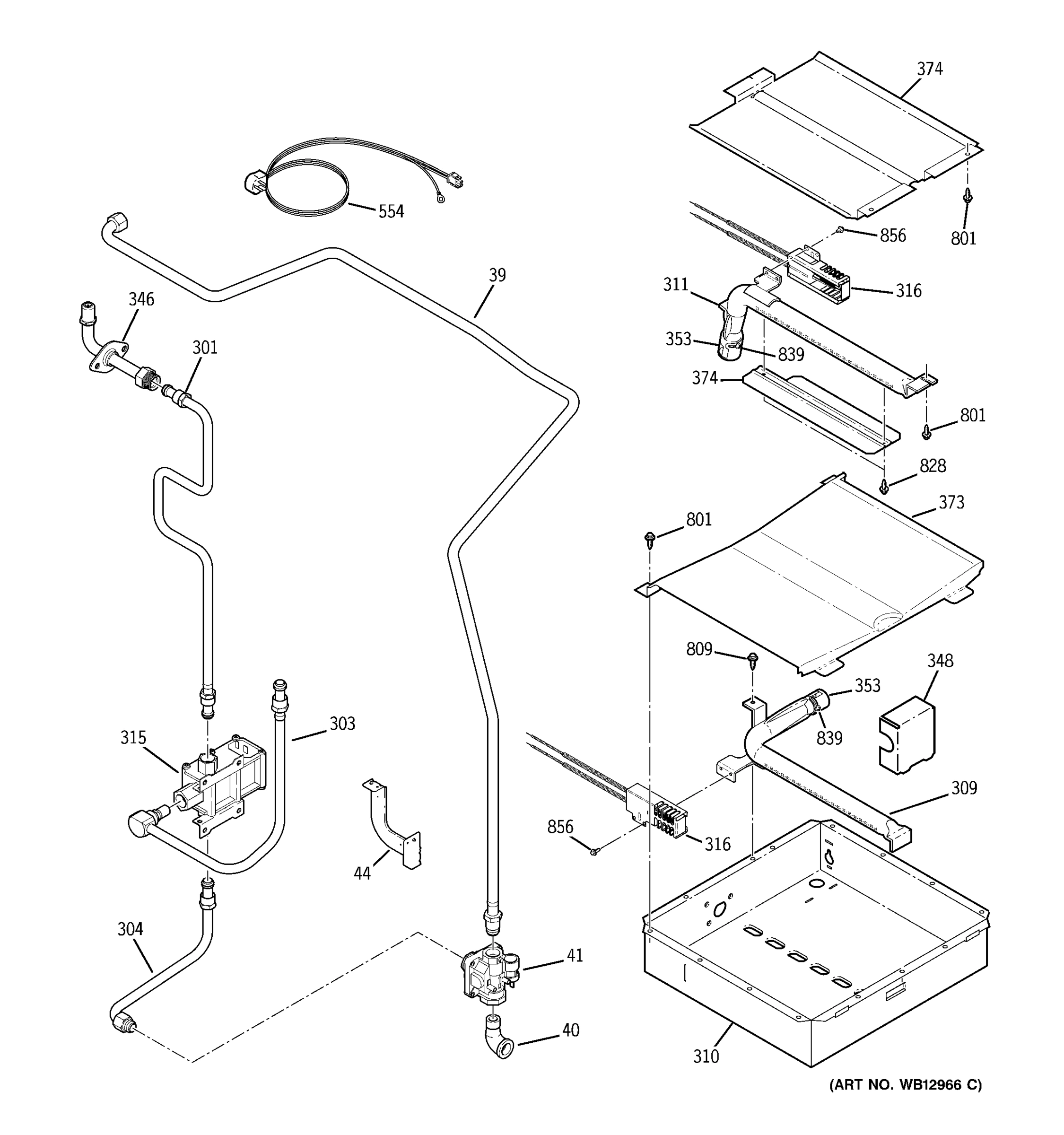 GAS & BURNER PARTS