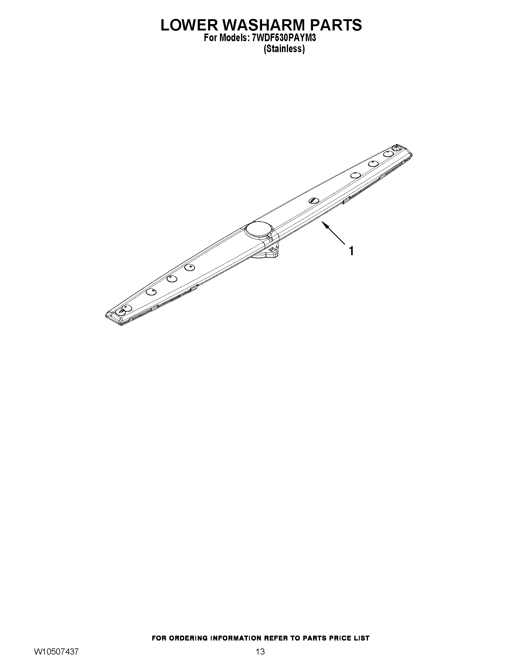 11 - LOWER WASHARM PARTS