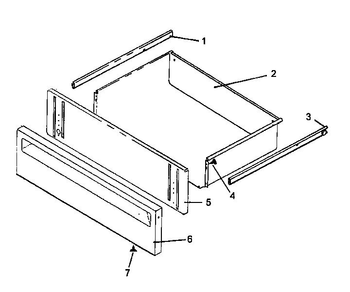 08 - STORAGE DRAWER ASSY