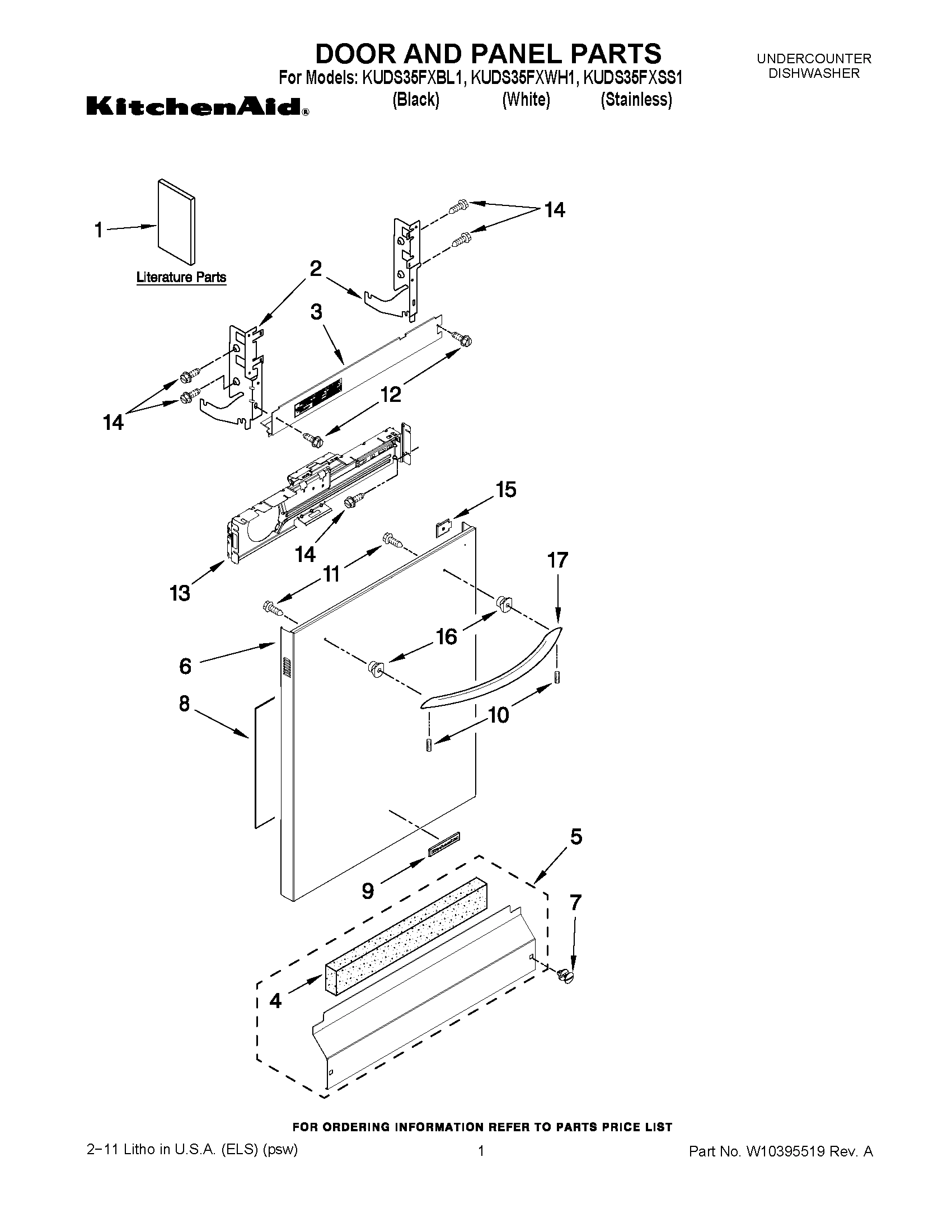 01 - DOOR AND PANEL PARTS