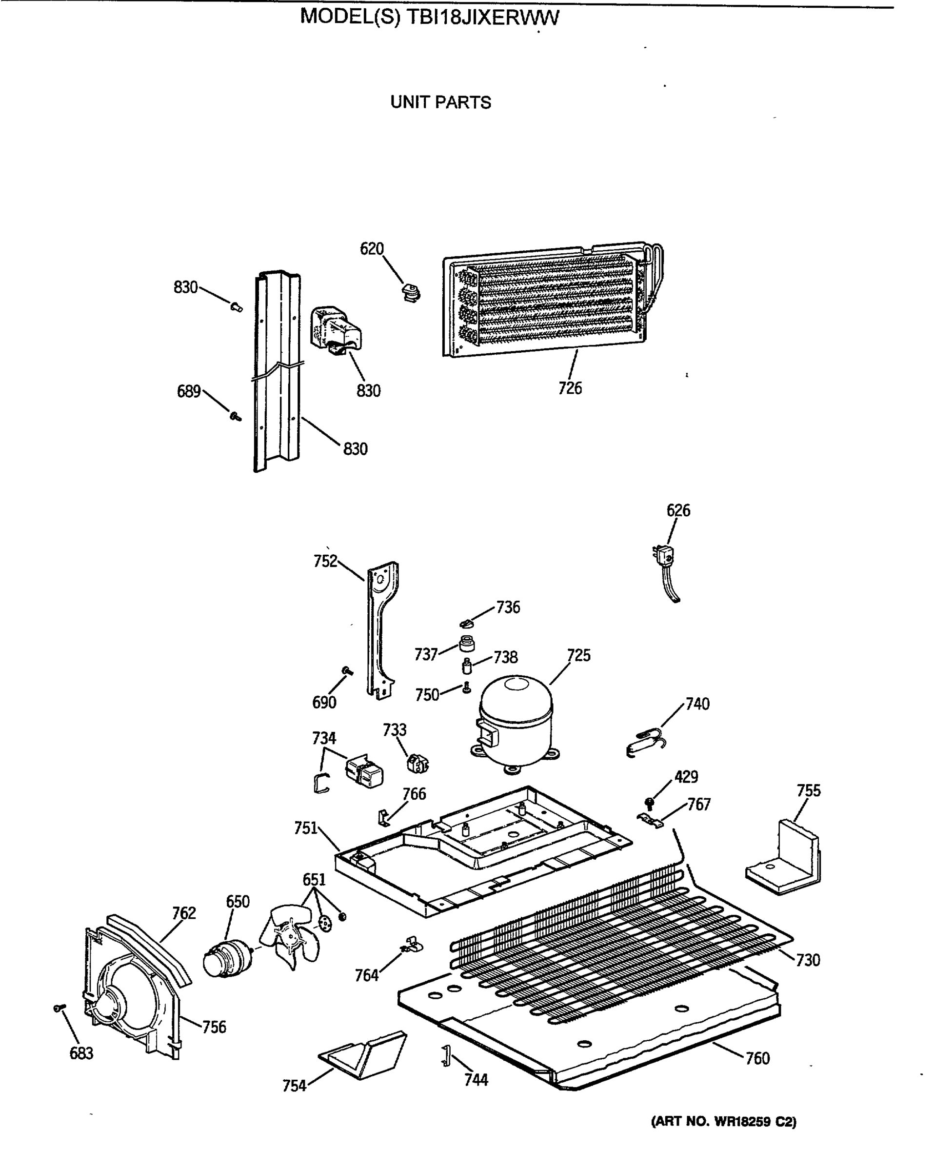 UNIT PARTS