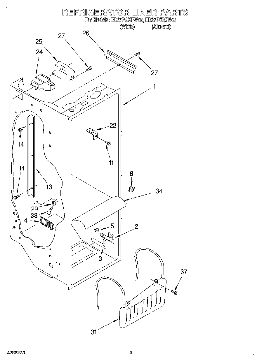 02 - REFRIGERATOR LINER