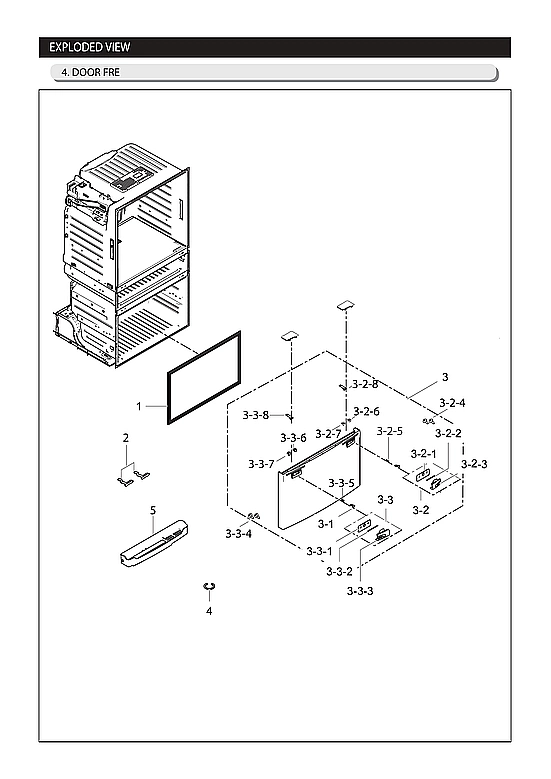 FREEZER DOOR PARTS
