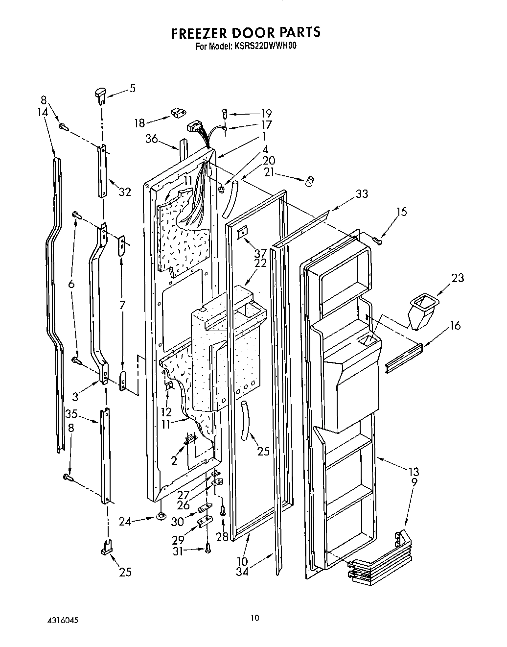 08 - FREEZER DOOR