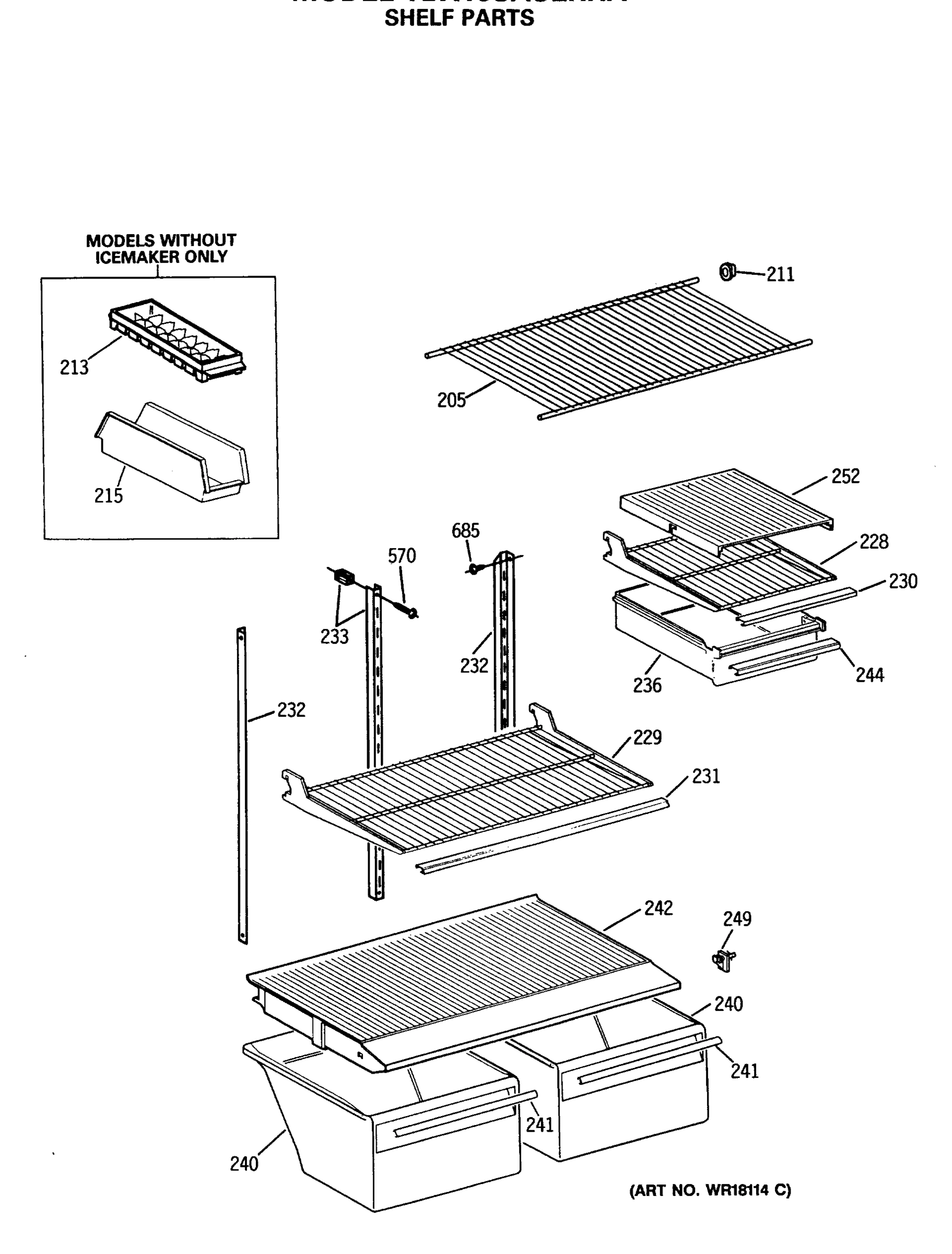 SHELF PARTS
