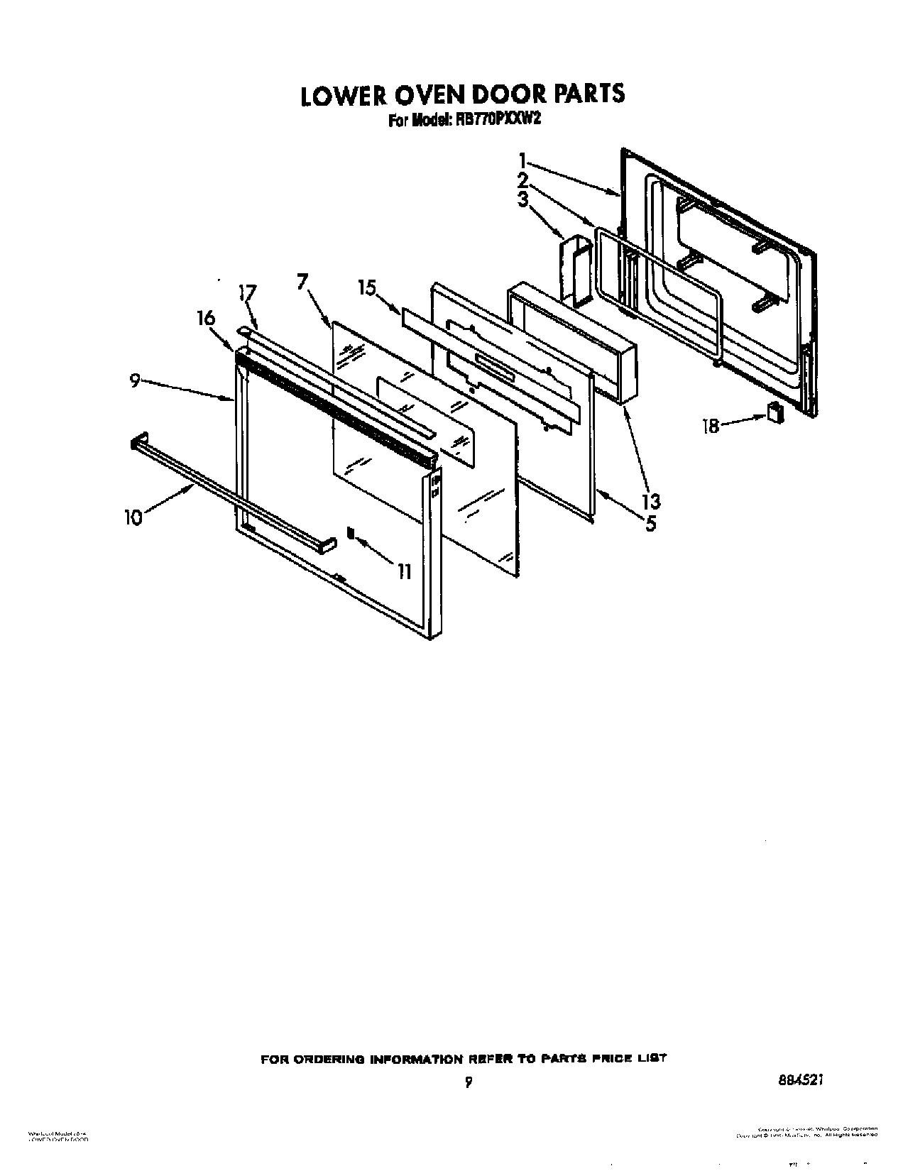 06 - LOWER OVEN DOOR