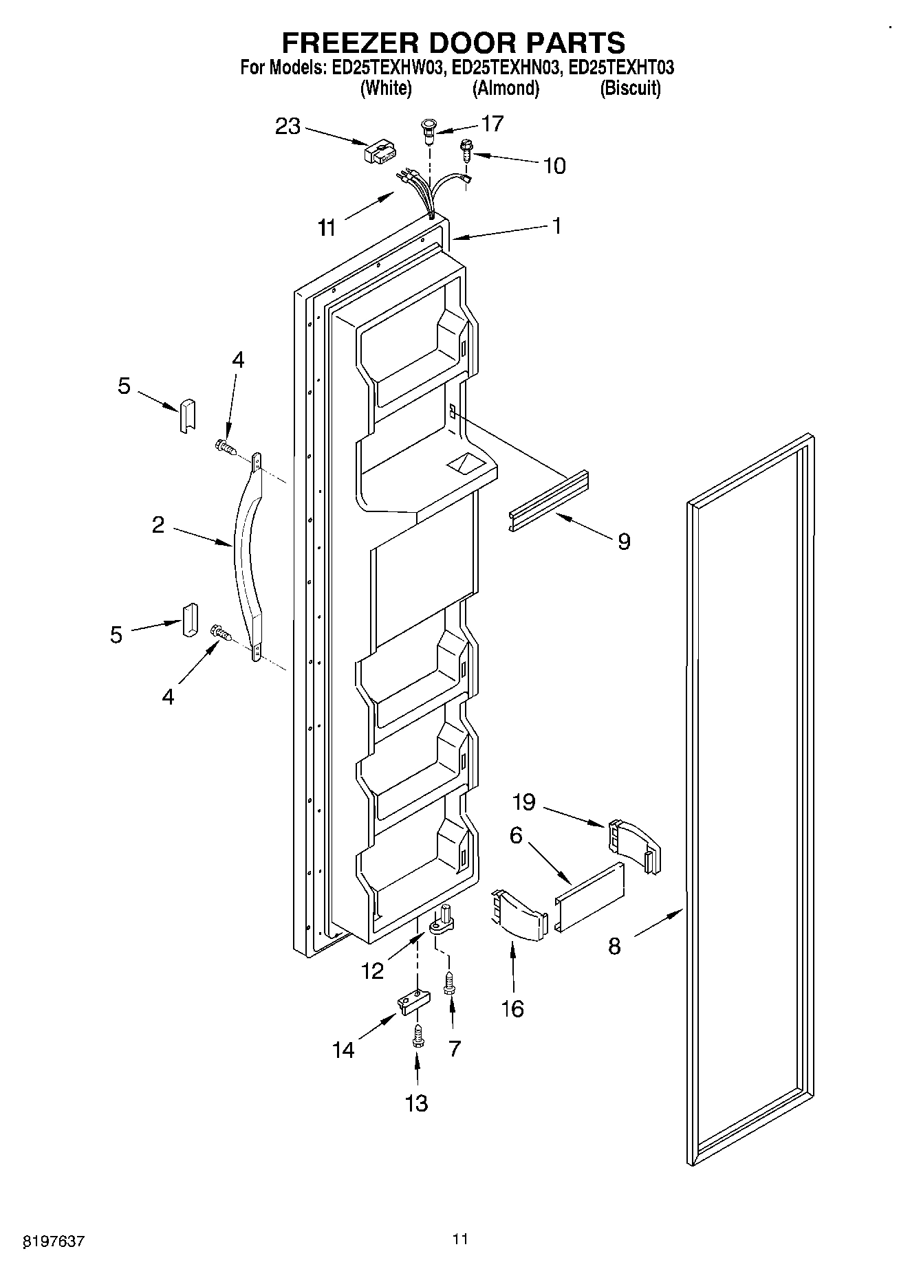 07 - FREEZER DOOR