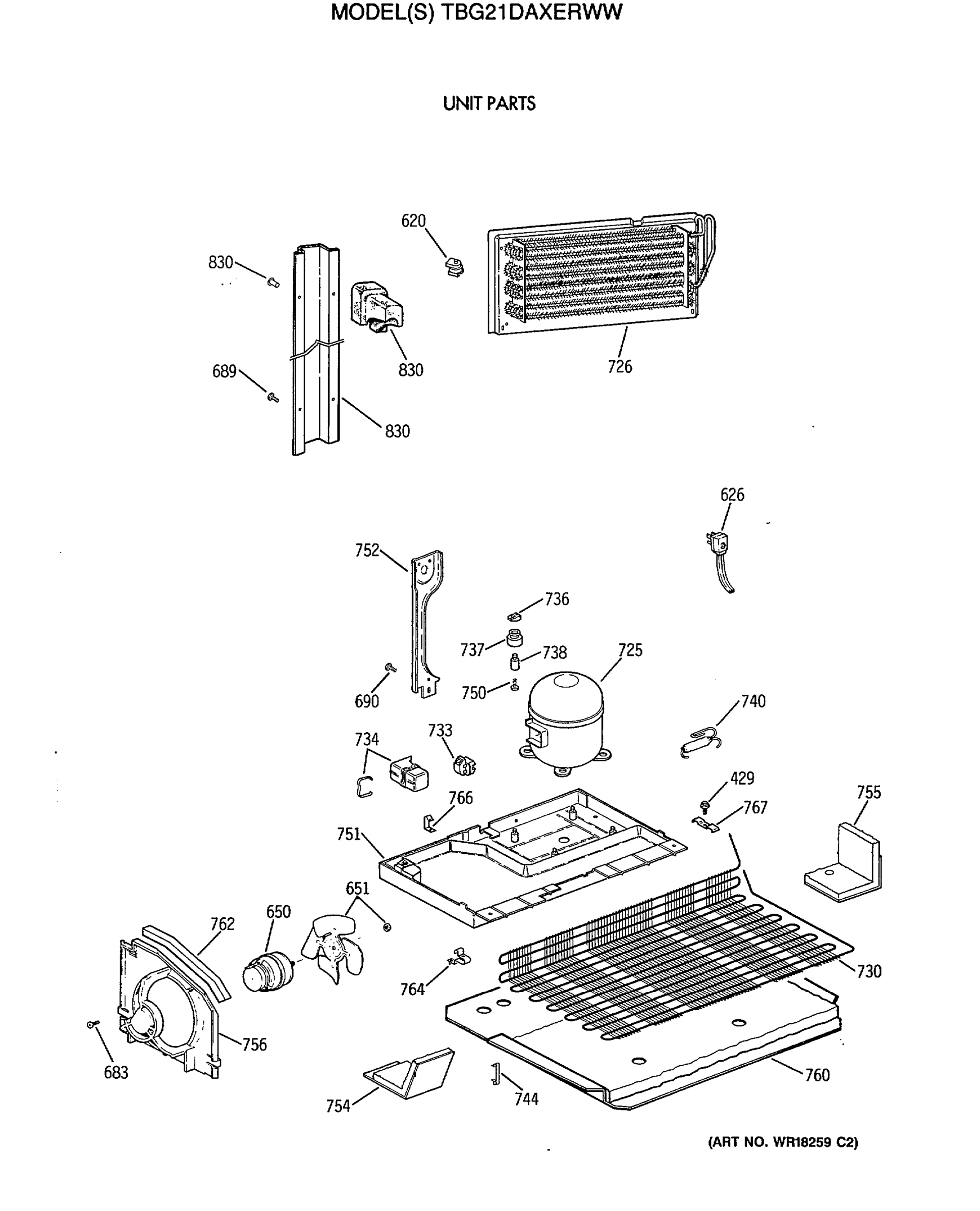 UNIT PARTS