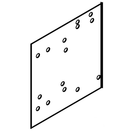 W10770059 Whirlpool Refrigerator Plate