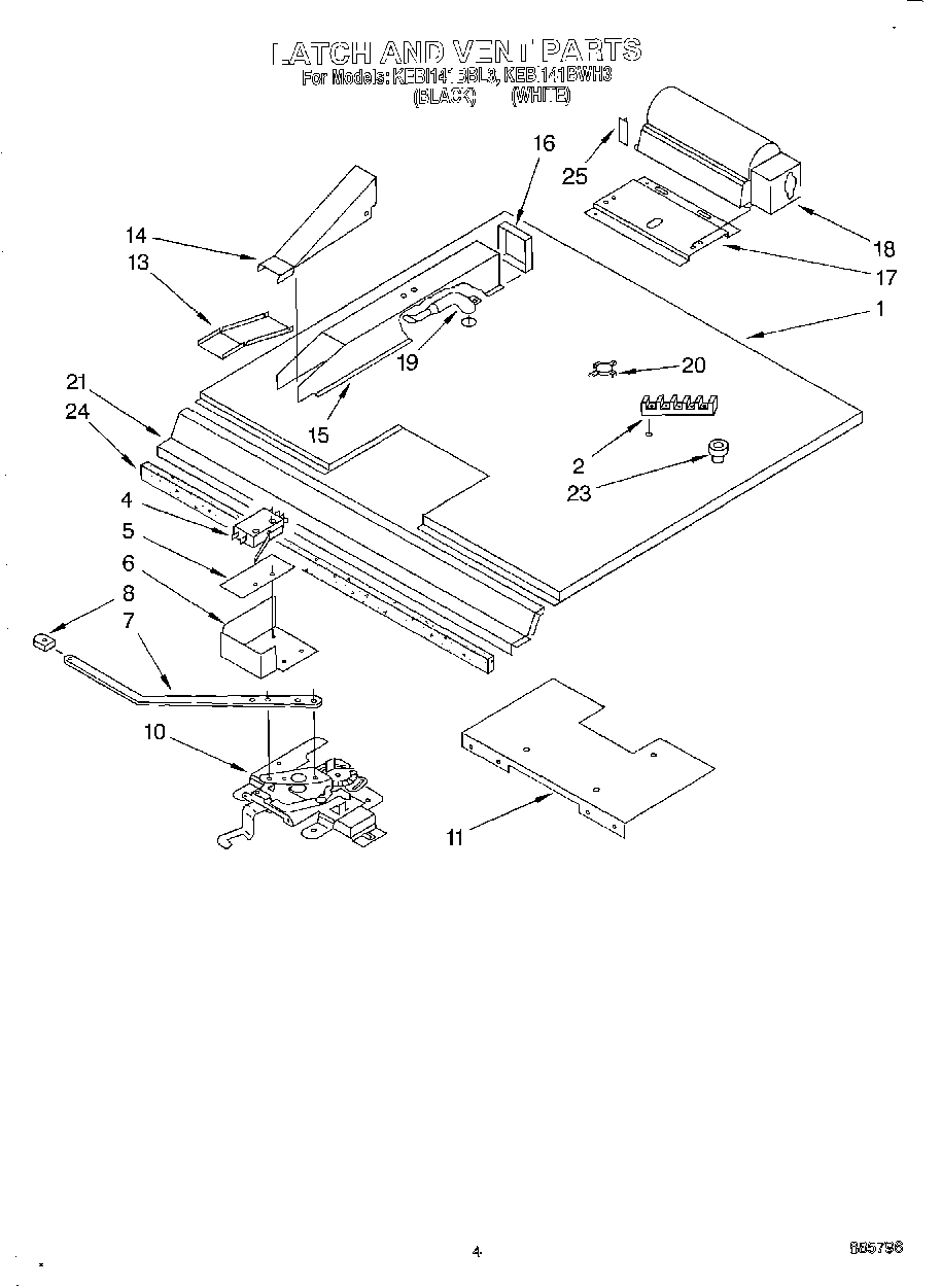 03 - LATCH AND VENT